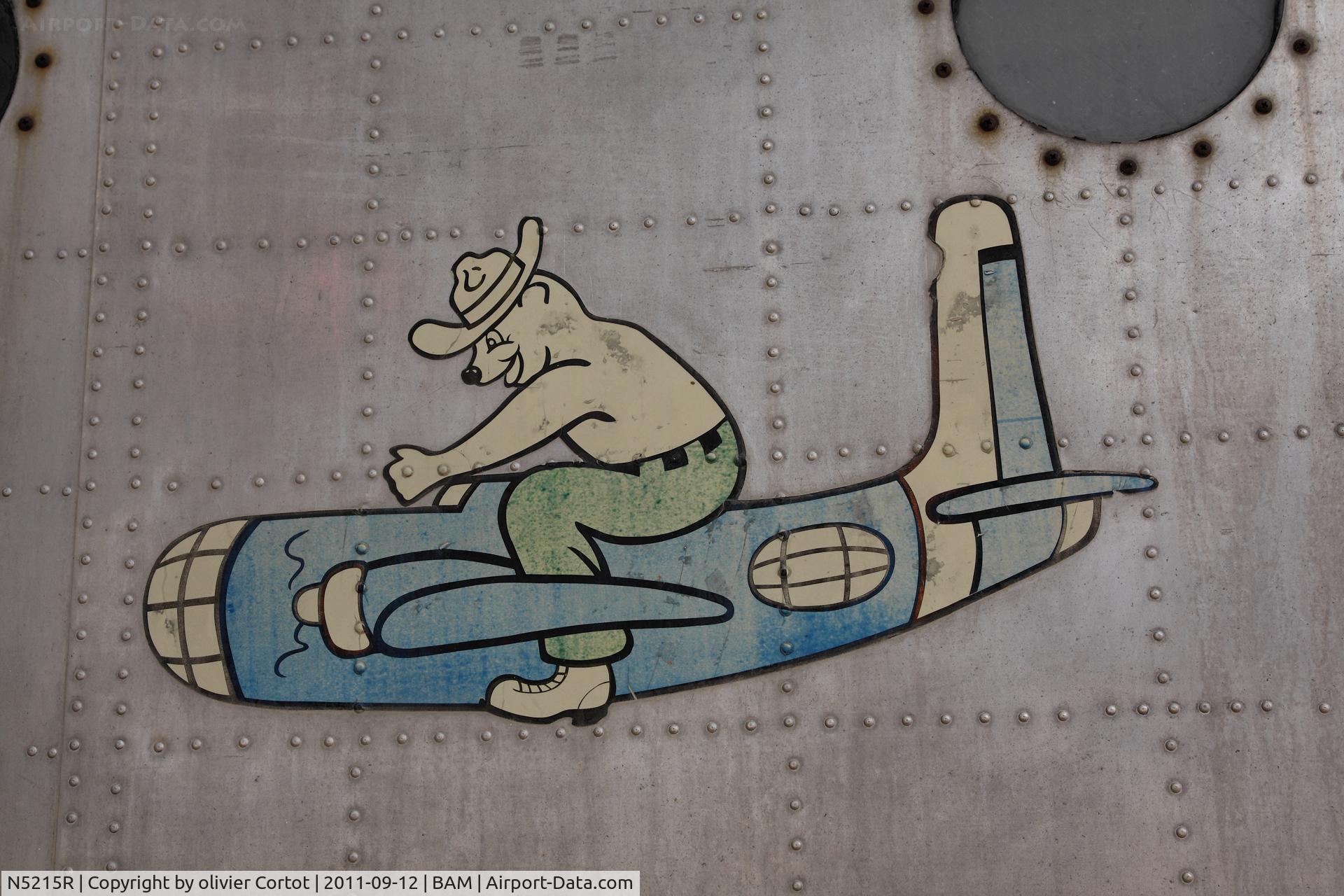N5215R, 1968 Fairchild C-119G Flying Boxcar C/N 10773, nose art