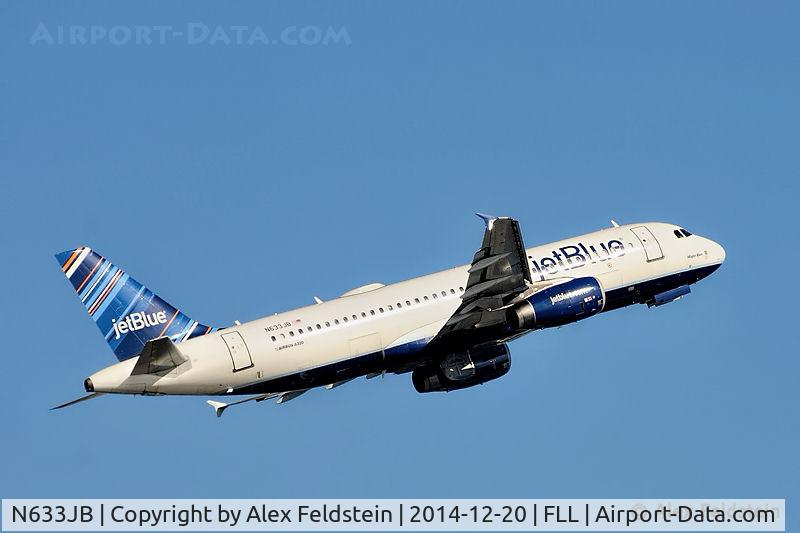 N633JB, 2006 Airbus A320-232 C/N 2671, Ft. Lauderdale
