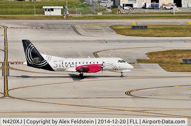 N420XJ, 1997 Saab 340B+ C/N 340B-420, Ft. Lauderdale
