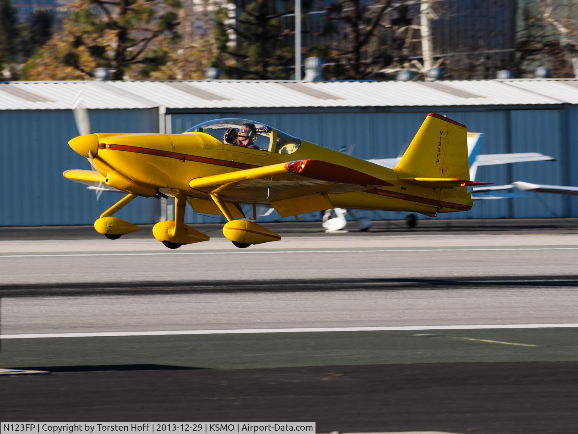 N123FP, Vans RV-6A C/N 20458, N123FP arriving on RWY 21