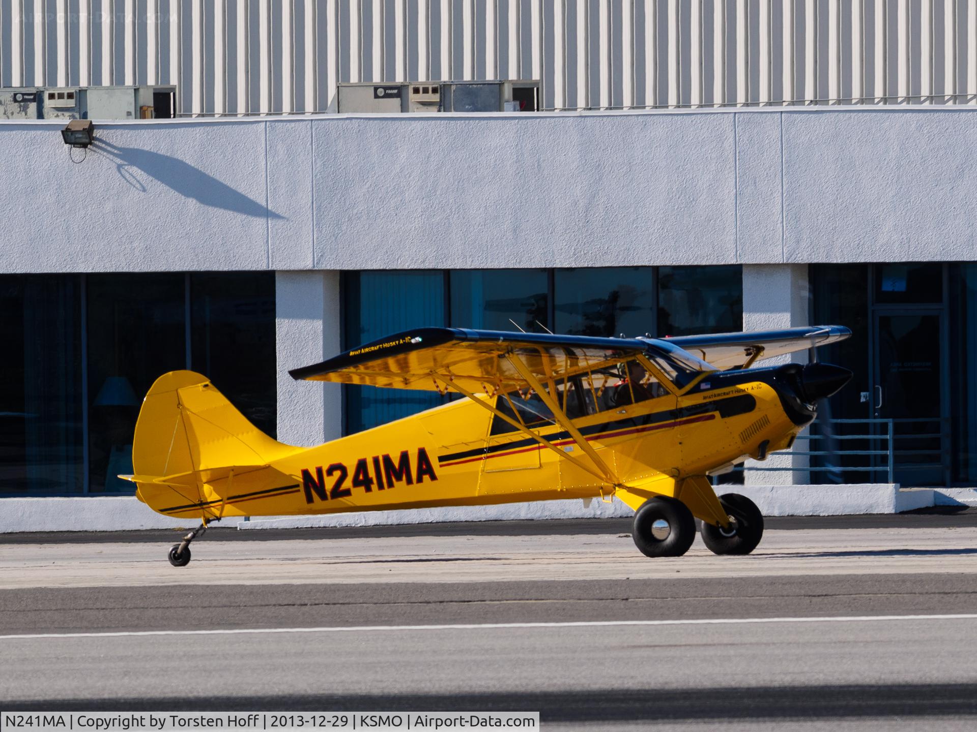 N241MA, 2011 Aviat A-1C-180 Husky C/N 3110, N241MA taxiing