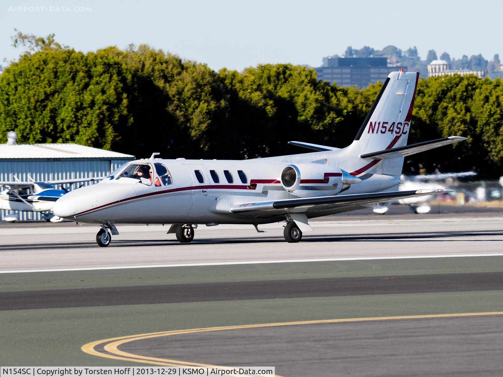 N154SC, 1980 Cessna 501 Citation I/SP C/N 501-0154, N154SC departing from RWY 21
