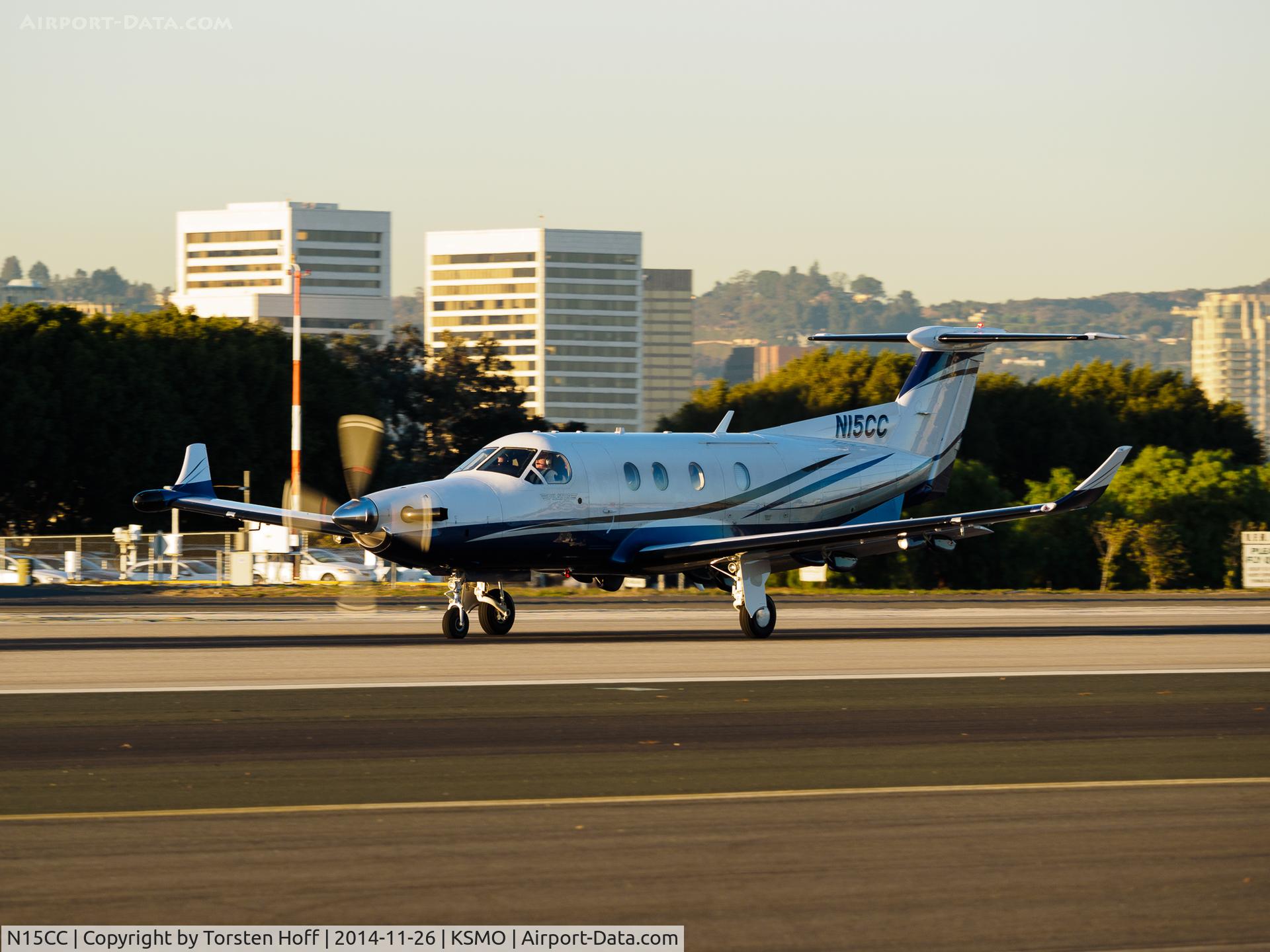 N15CC, 2004 Pilatus PC-12/45 C/N 600, N15CC departing from RWY 21