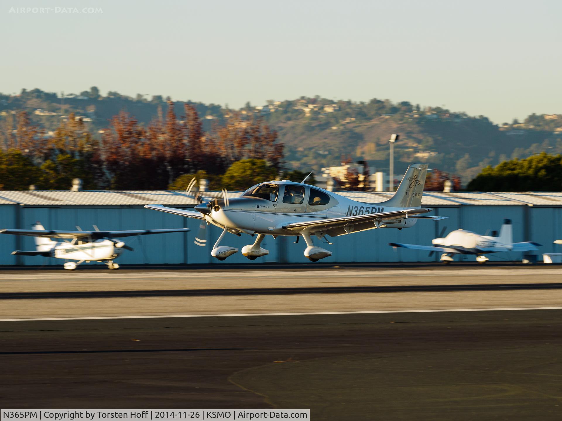 N365PM, 2008 Cirrus SR22 C/N 3081, N365PM arriving on RWY 21