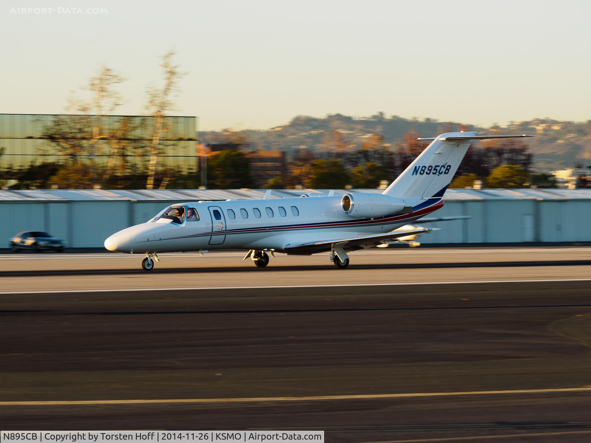 N895CB, 2013 Cessna 525B  Citation CJ3 C/N 525B0398, N895CB departing from RWY 21