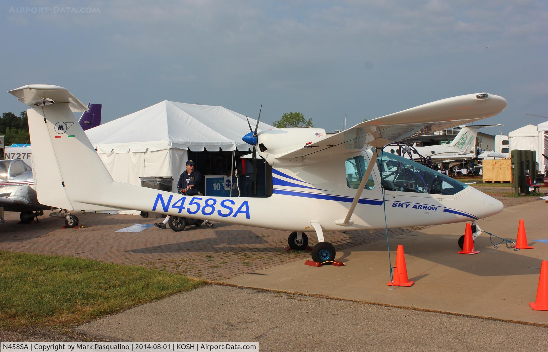 N458SA, 2013 Magnaghi Aeronautica Sky Arrow LSA C/N LSA 023, Sky Arrow LSA