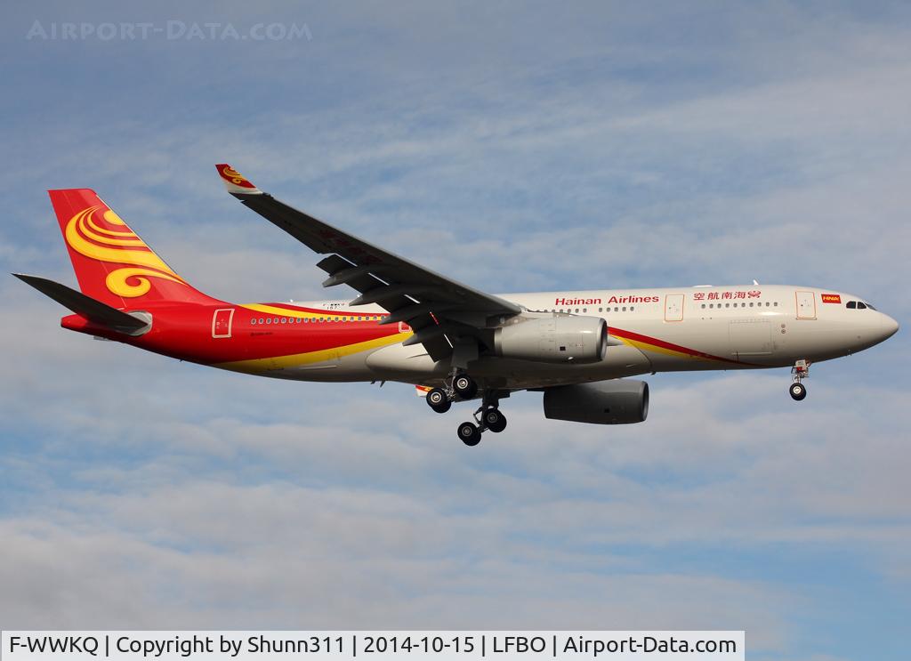 F-WWKQ, 2014 Airbus A330-243 C/N 1573, C/n 1573 - To be B-5963