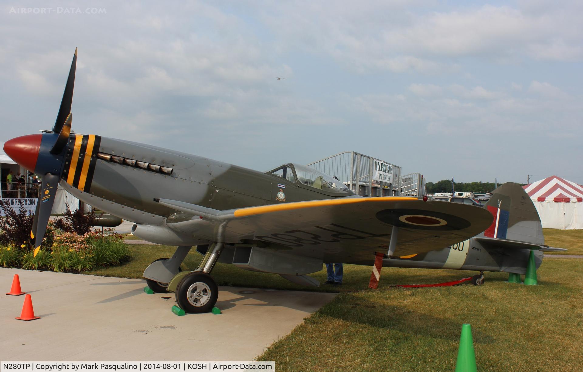 N280TP, 1947 Supermarine 359 Spitfire FR.XVIIIe C/N 6S/676372, Spitfire FR.XVIIIe