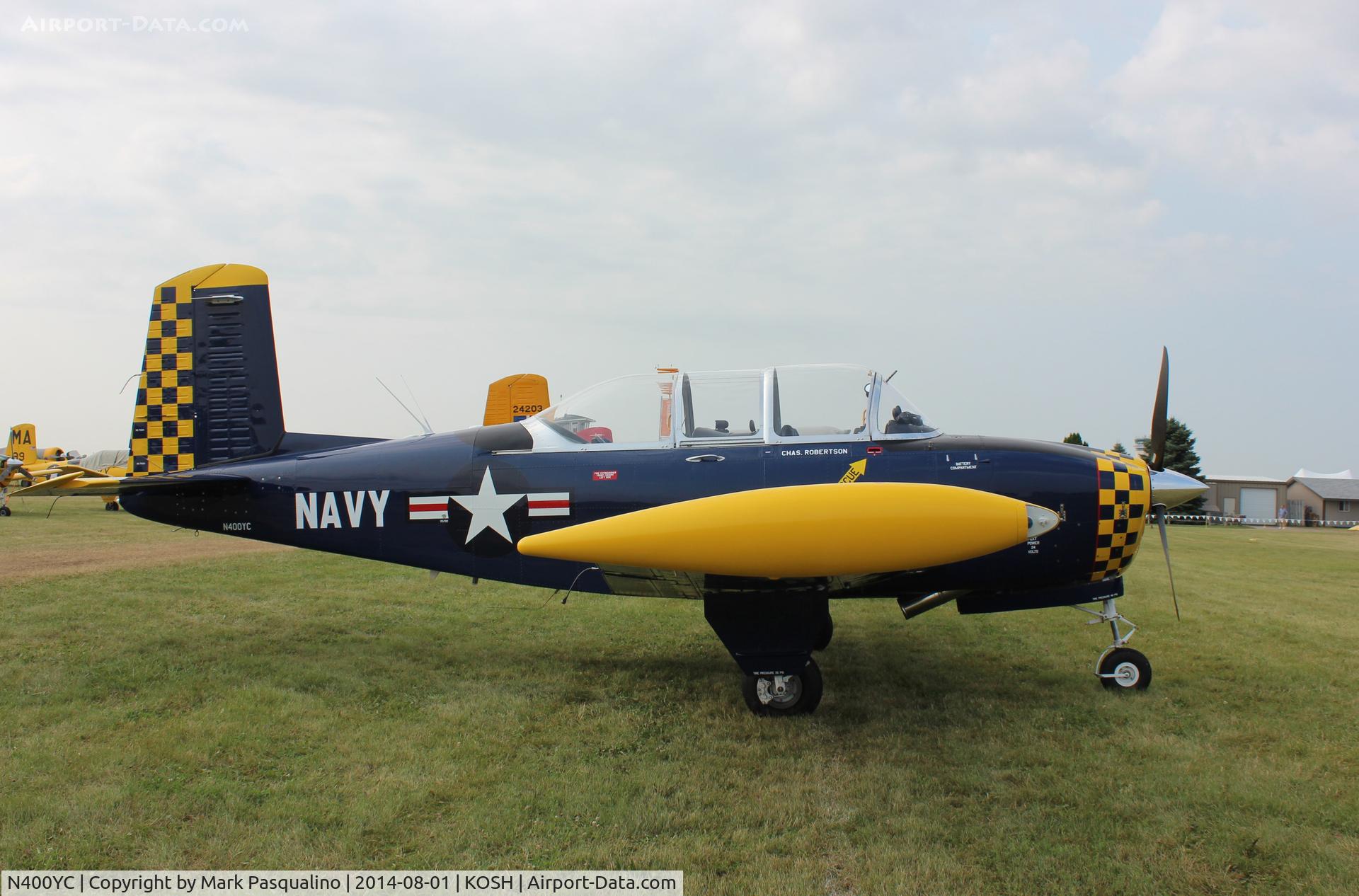N400YC, 1953 Beech T-34A (A45) Mentor Mentor C/N G-128, Beech T-34A