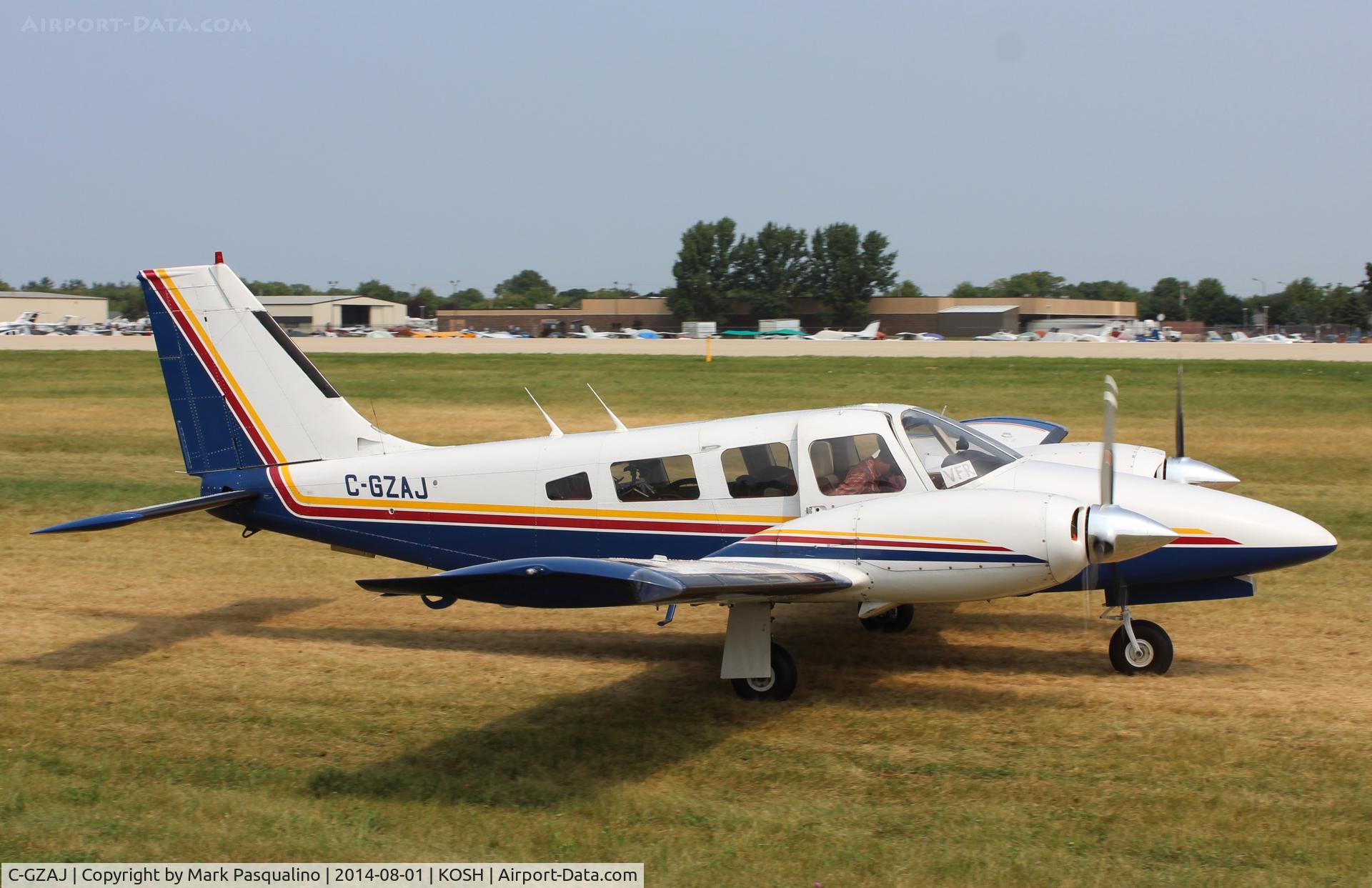 C-GZAJ, 1979 Piper PA-34-200T Seneca II C/N 34-7970333, Piper PA-34-200T