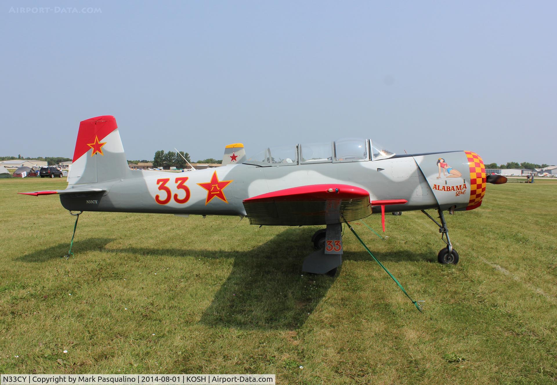 N33CY, 1985 Nanchang CJ-6A C/N 4332005, Nanchang CJ-6A