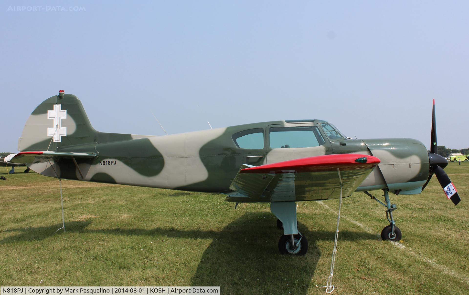 N818PJ, 1978 Yakovlev Yak-18T C/N 22202021, YAK-18T