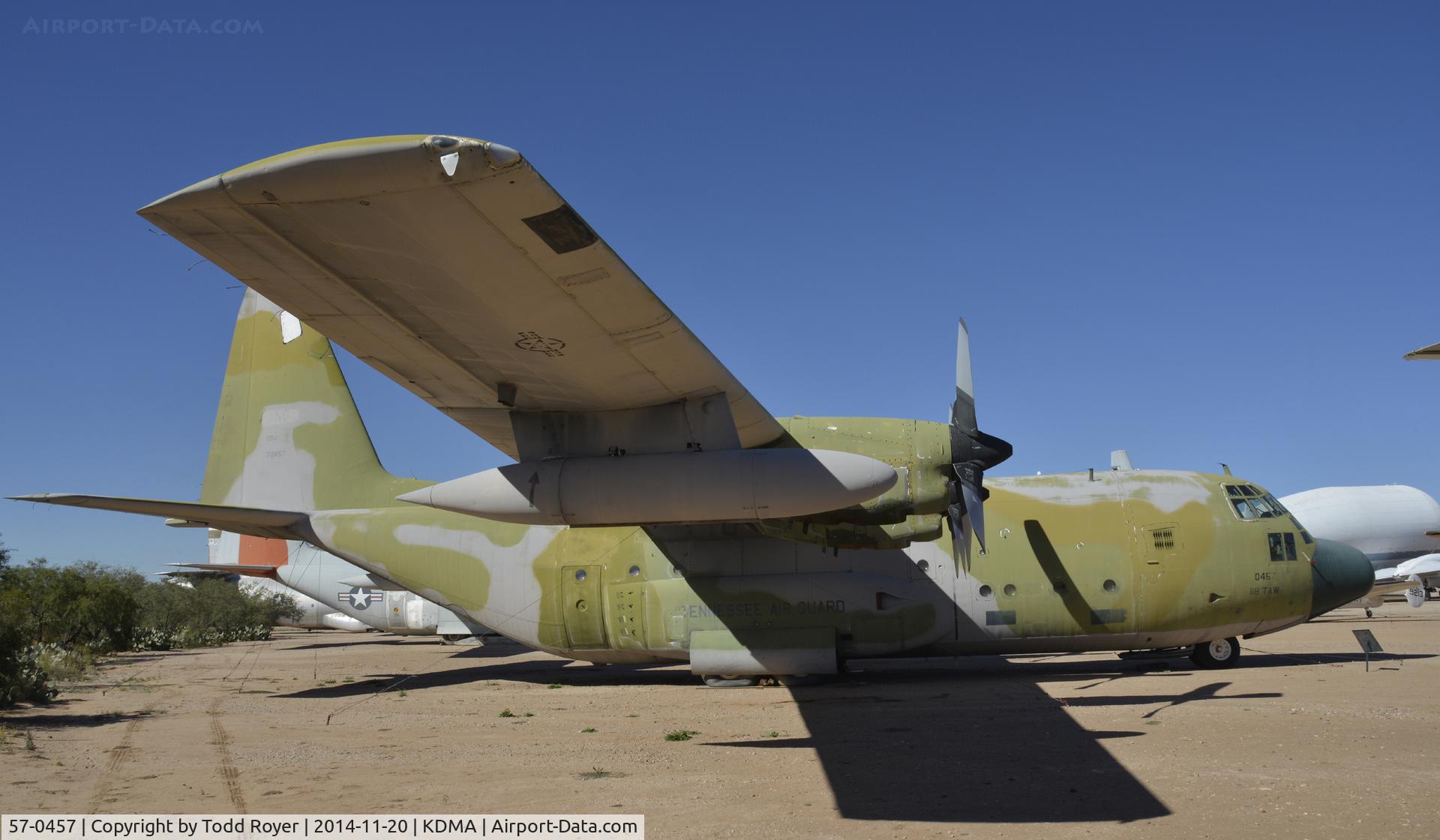 57-0457, 1957 Lockheed C-130A Hercules C/N 182-3164, On display at the Pima Air and Space Museum