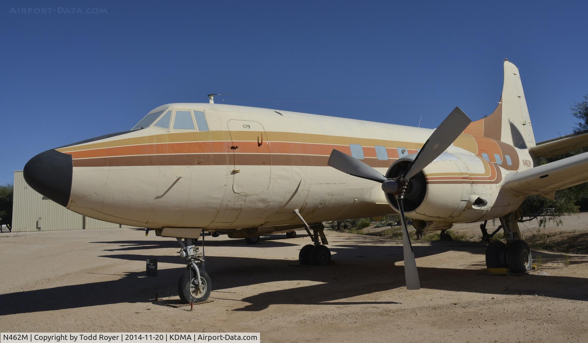 N462M, 1952 Martin 404 C/N 14153, On display at the Pima Air and Space Museum
