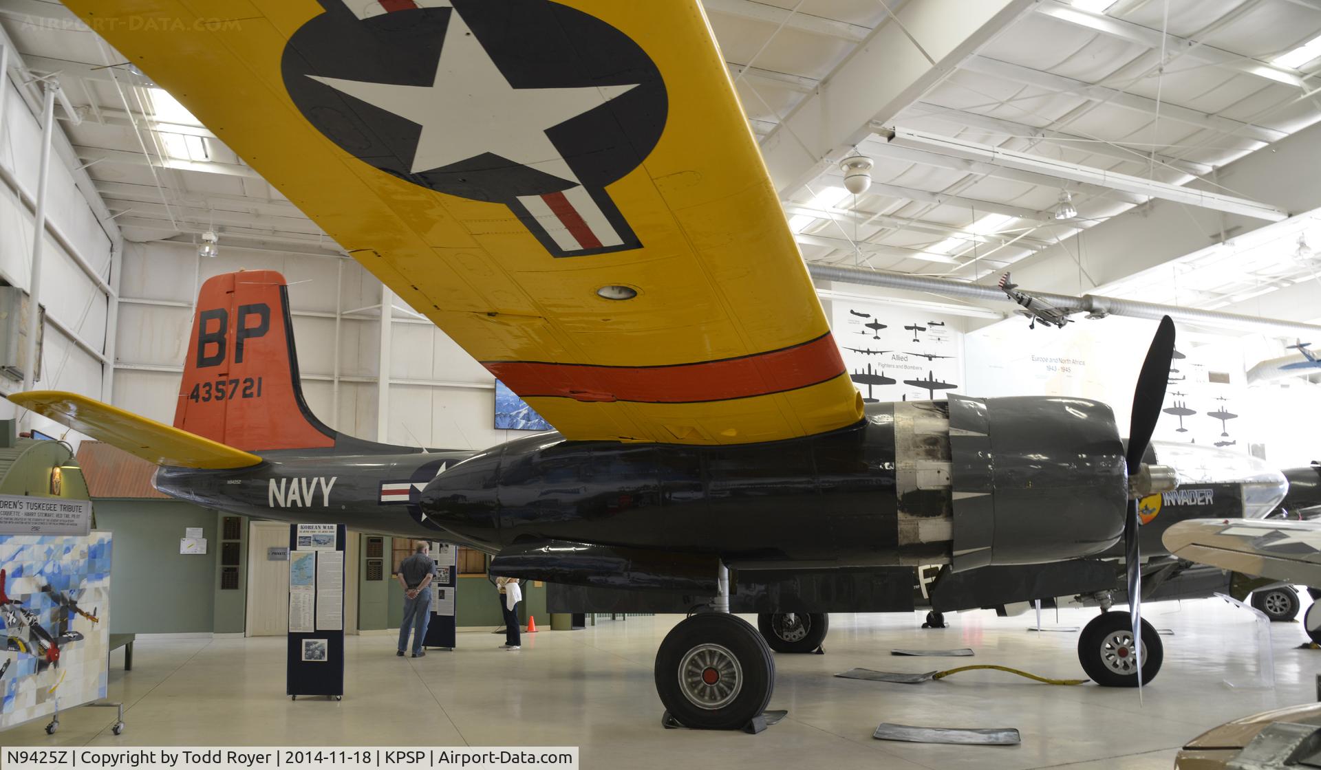 N9425Z, 1944 Douglas B-26C Invader C/N 29000, On display at the Palm Springs Air Museum