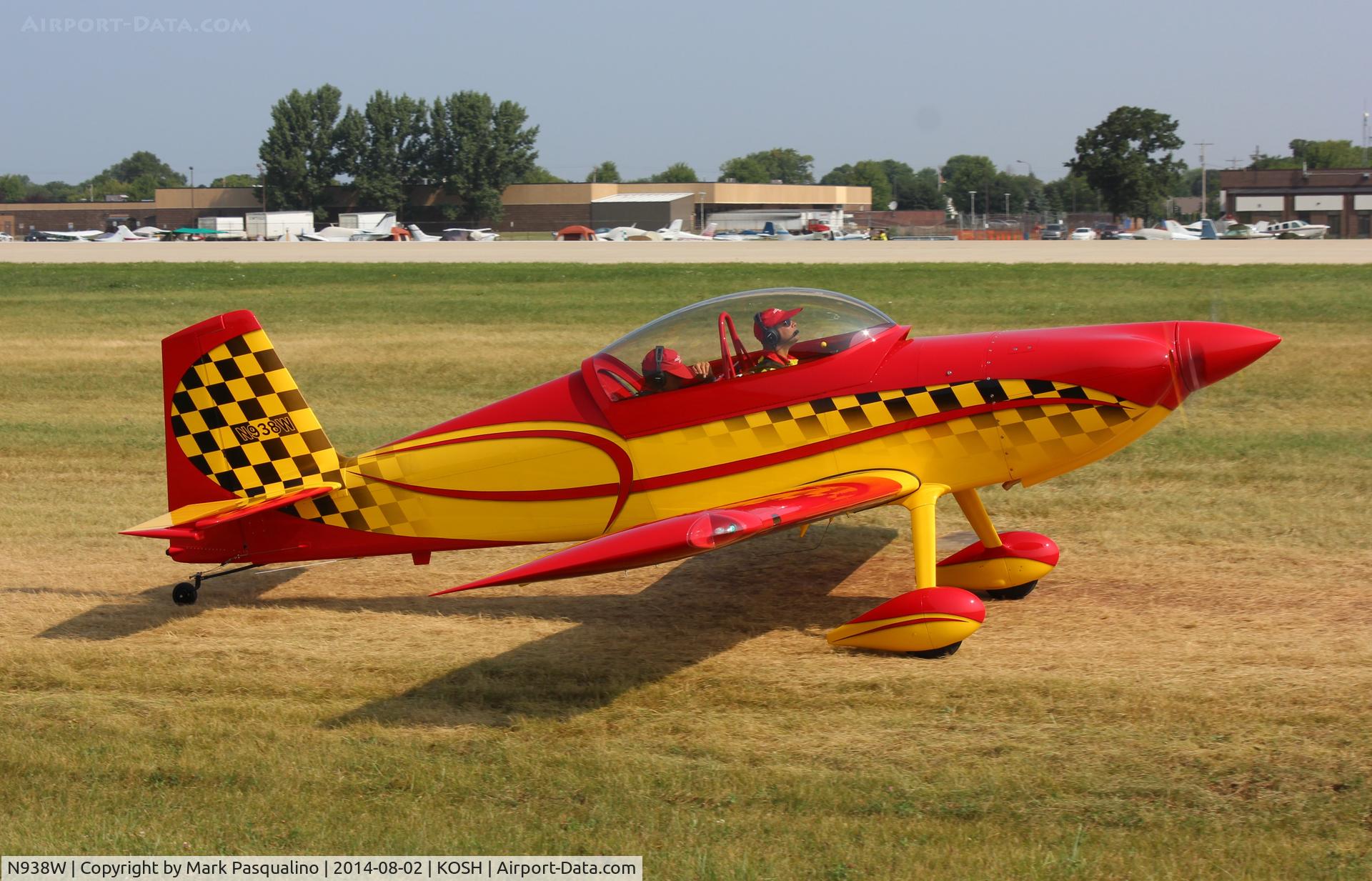 N938W, 2014 Vans RV-8 C/N 82900, Vans RV-8