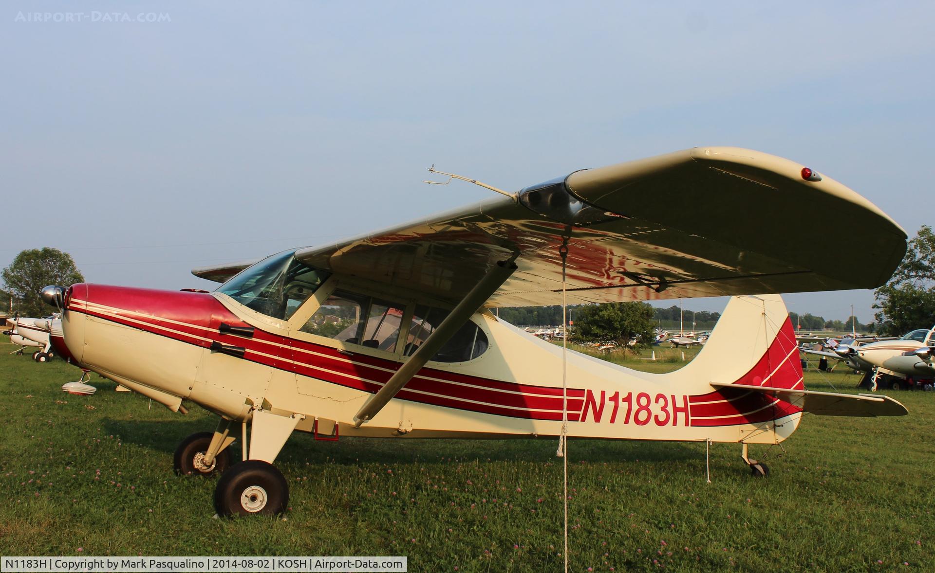 N1183H, 1948 Aeronca 15AC Sedan C/N 15AC-194, Aeronca 15AC