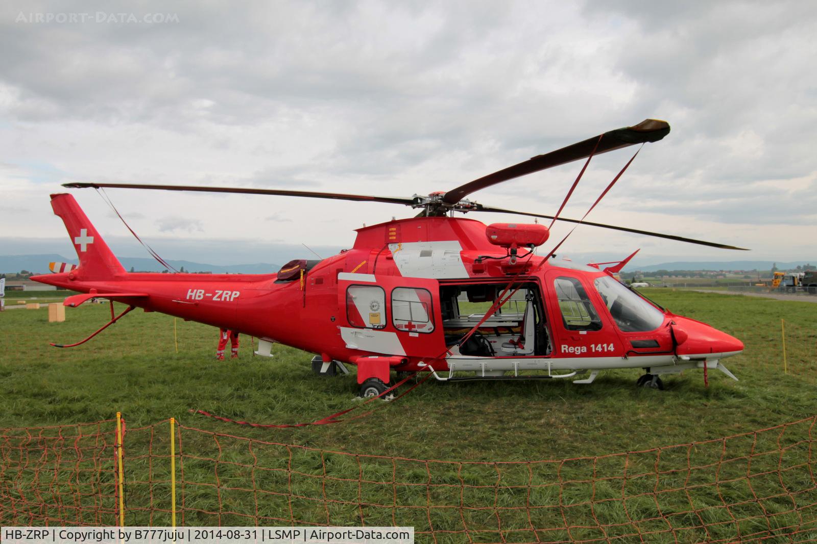 HB-ZRP, 2011 AgustaWestland AW-109SP Grand New C/N 22213, at AIR14