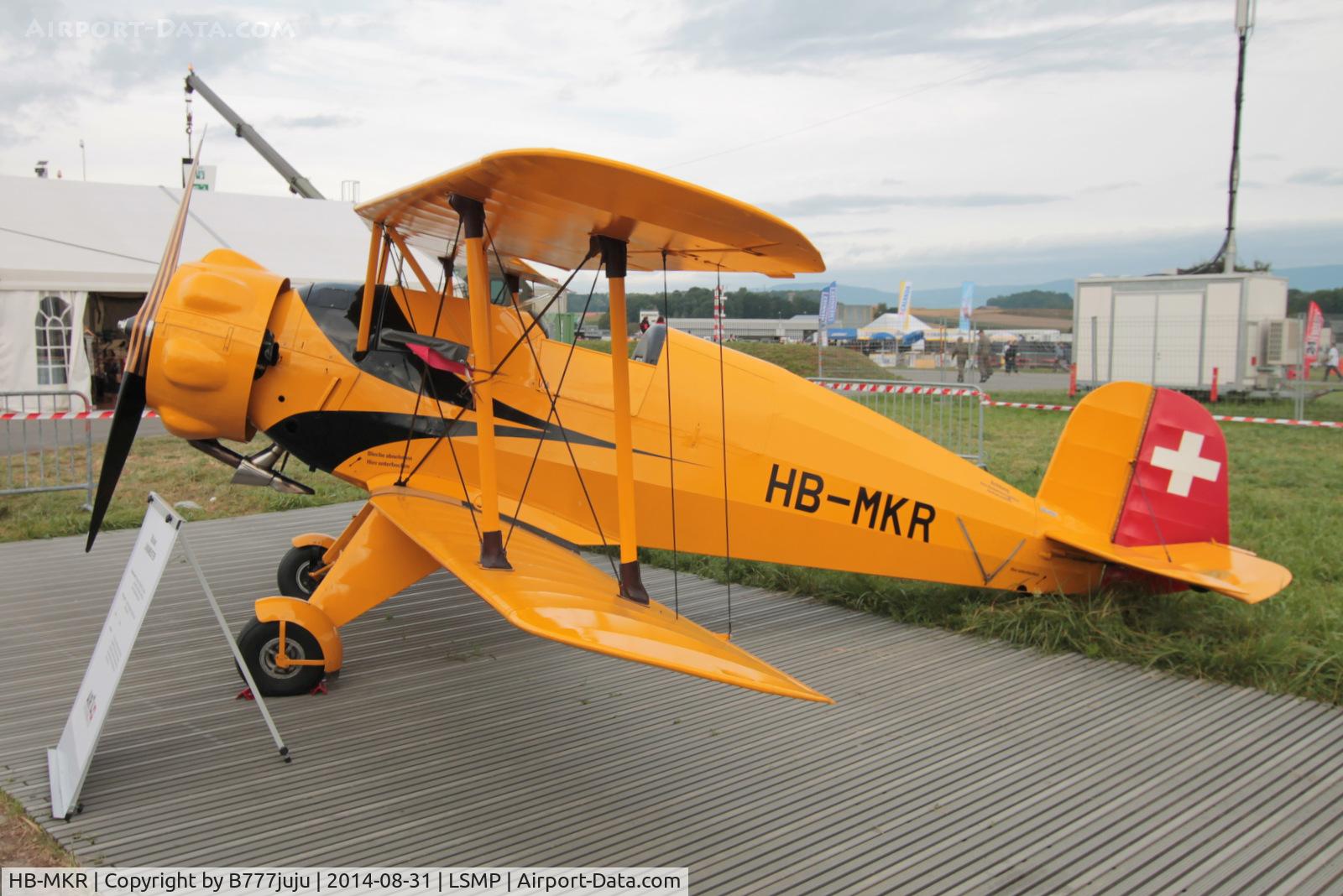 HB-MKR, 2000 Doflug Bu-133C Jungmeister C/N 15, at AIR14