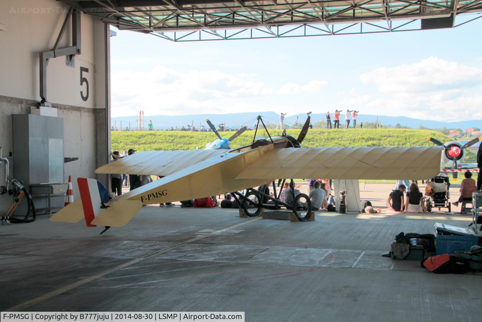 F-PMSG, 2013 Morane-Saulnier Type G Replica C/N 01-RA, at AIR14
