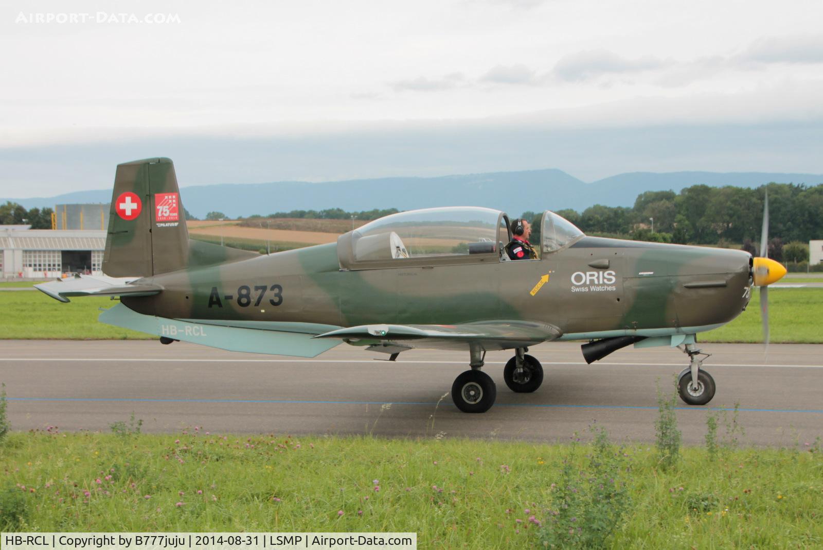 HB-RCL, 1959 Pilatus P3-05 C/N 511-60, at AIR14