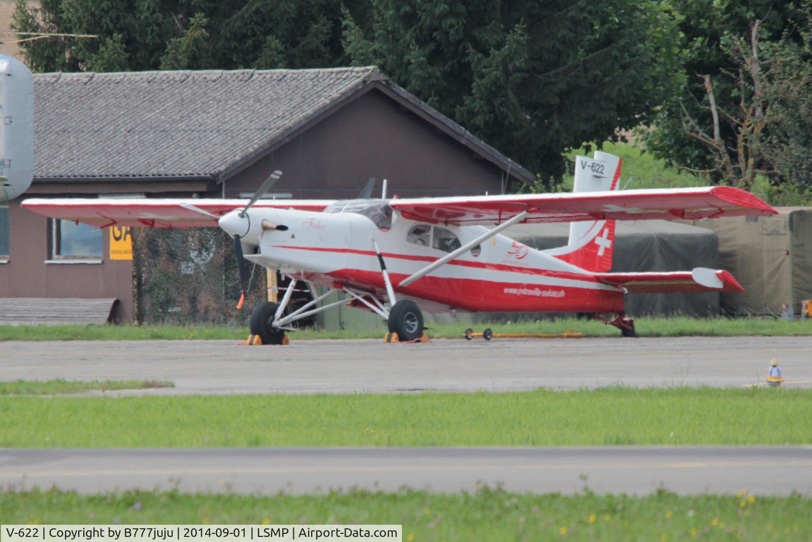 V-622, Pilatus PC-6/B2-H2M Turbo Porter C/N 648, with new pein at AIR14