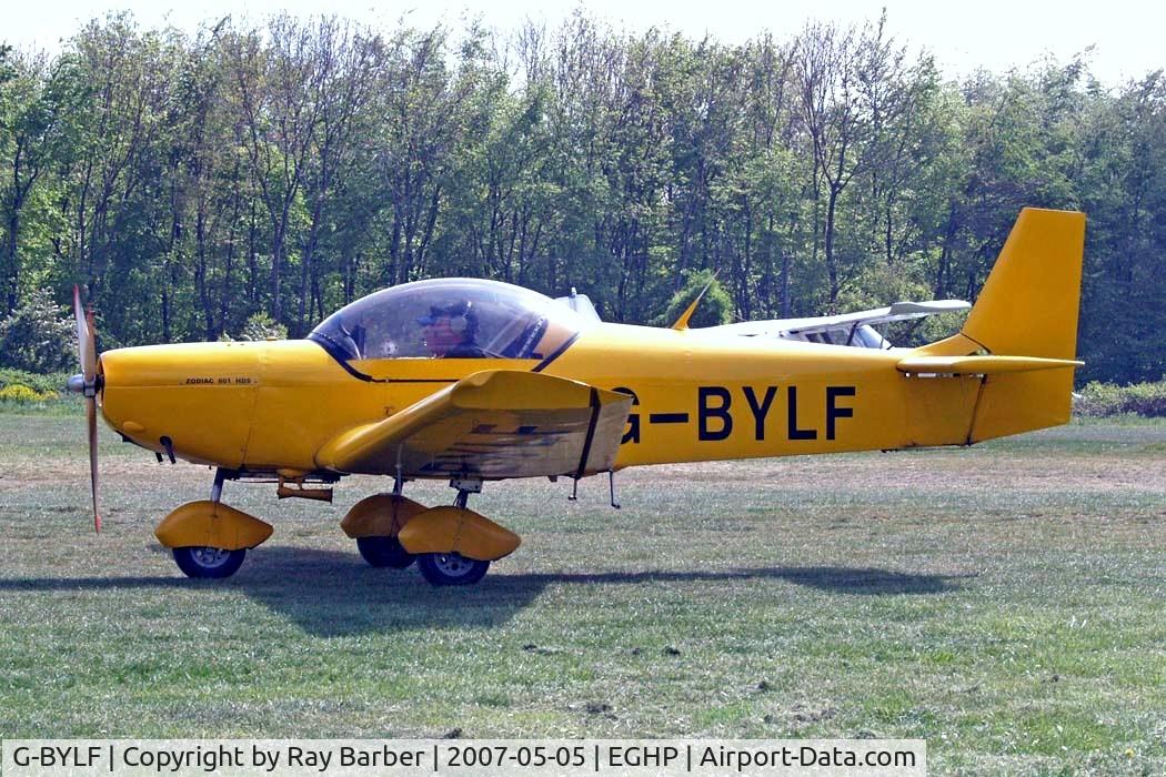 G-BYLF, 2003 Zenair CH-601 HDS Zodiac C/N PFA 162-13179, Zenair CH.601 Zodiac [PFA 162-13179] Popham~G 05/05/2007