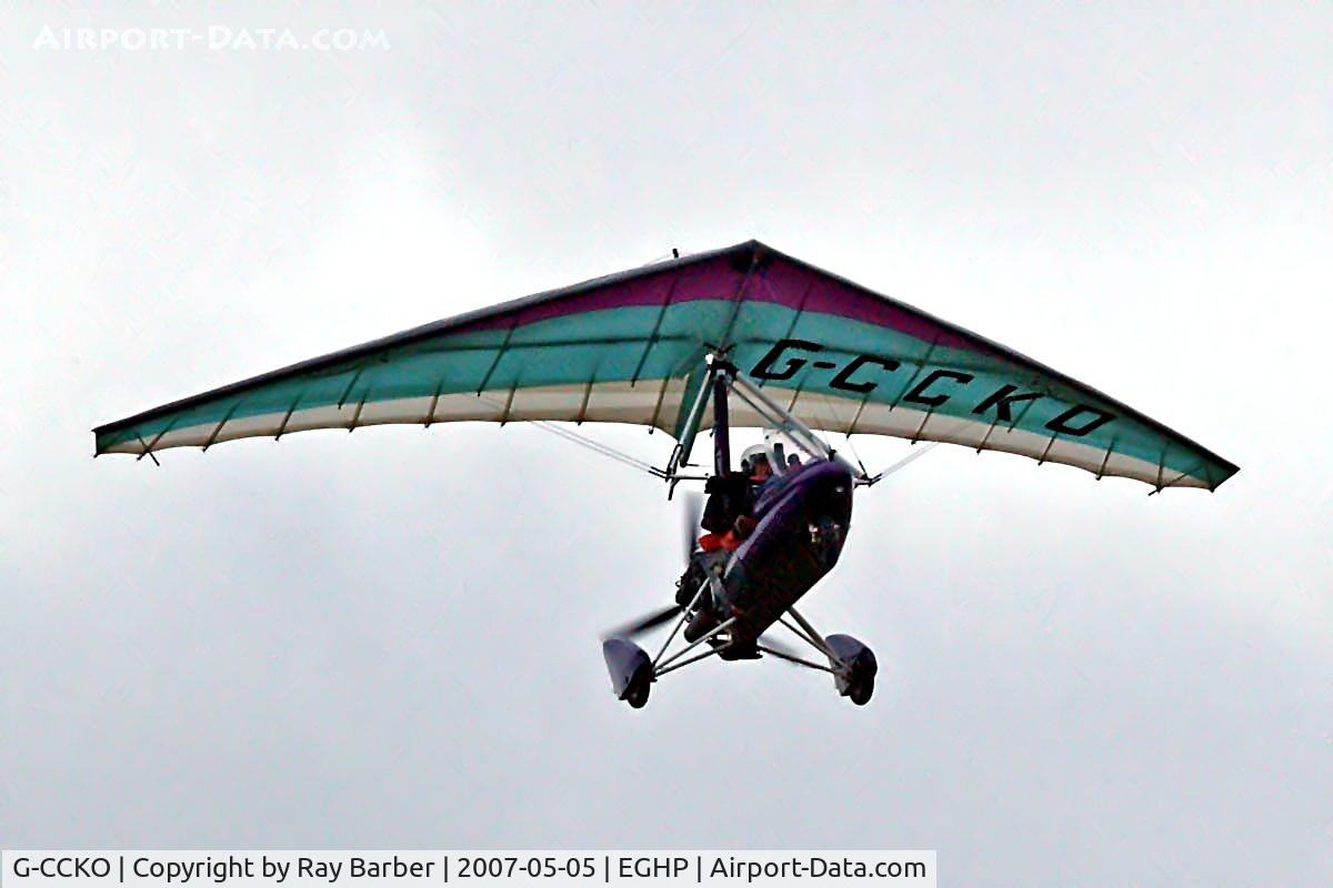 G-CCKO, 2003 Mainair Pegasus Quik C/N 7982, P & M Aviation Pegasus Quik 912 [7982] Popham~G 05/05/2007