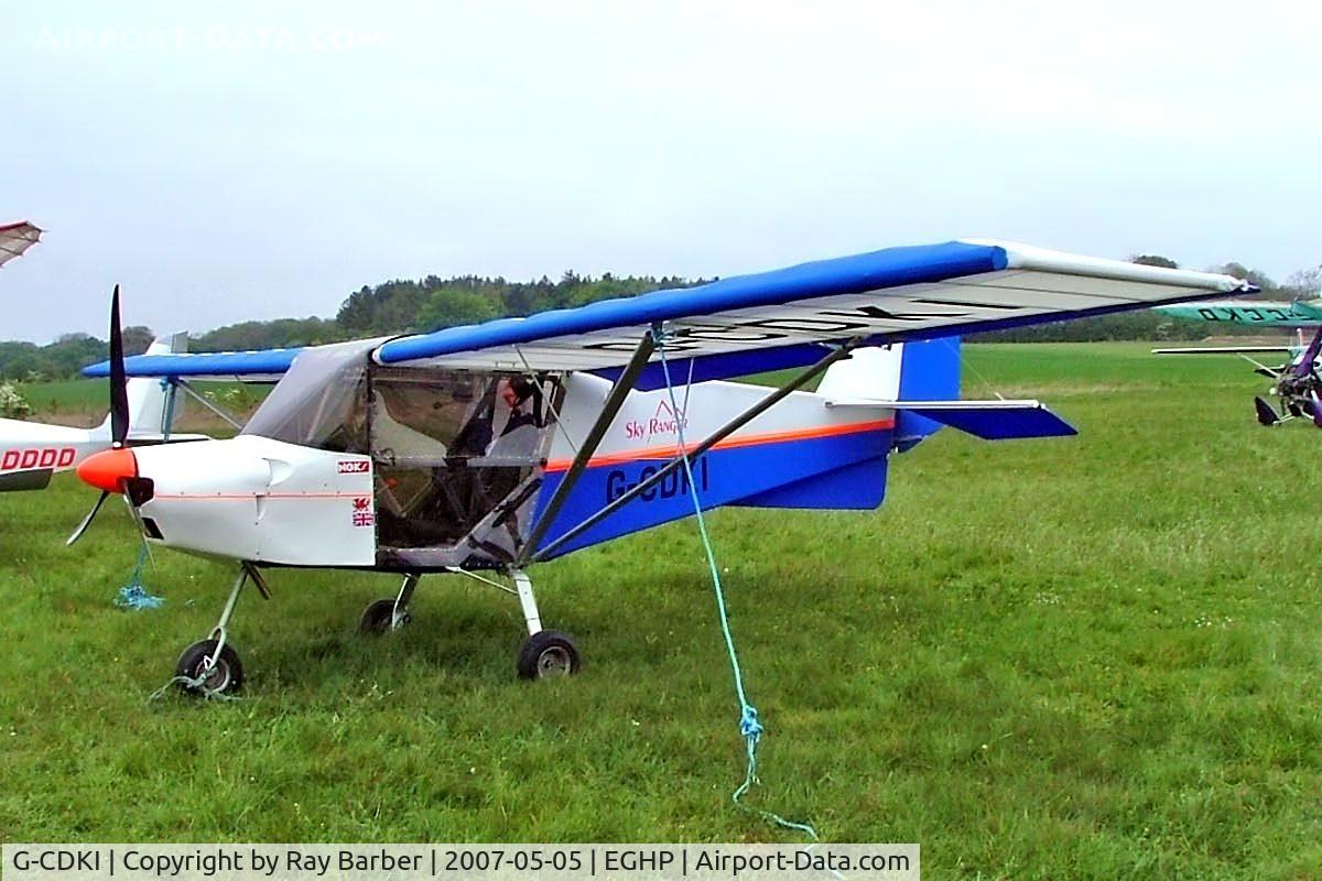 G-CDKI, 2005 Skyranger 912S(1) C/N BMAA/HB/434, Best Off Skyranger 912S (1) [BMAA/HB/434] Popham~G 05/05/2007