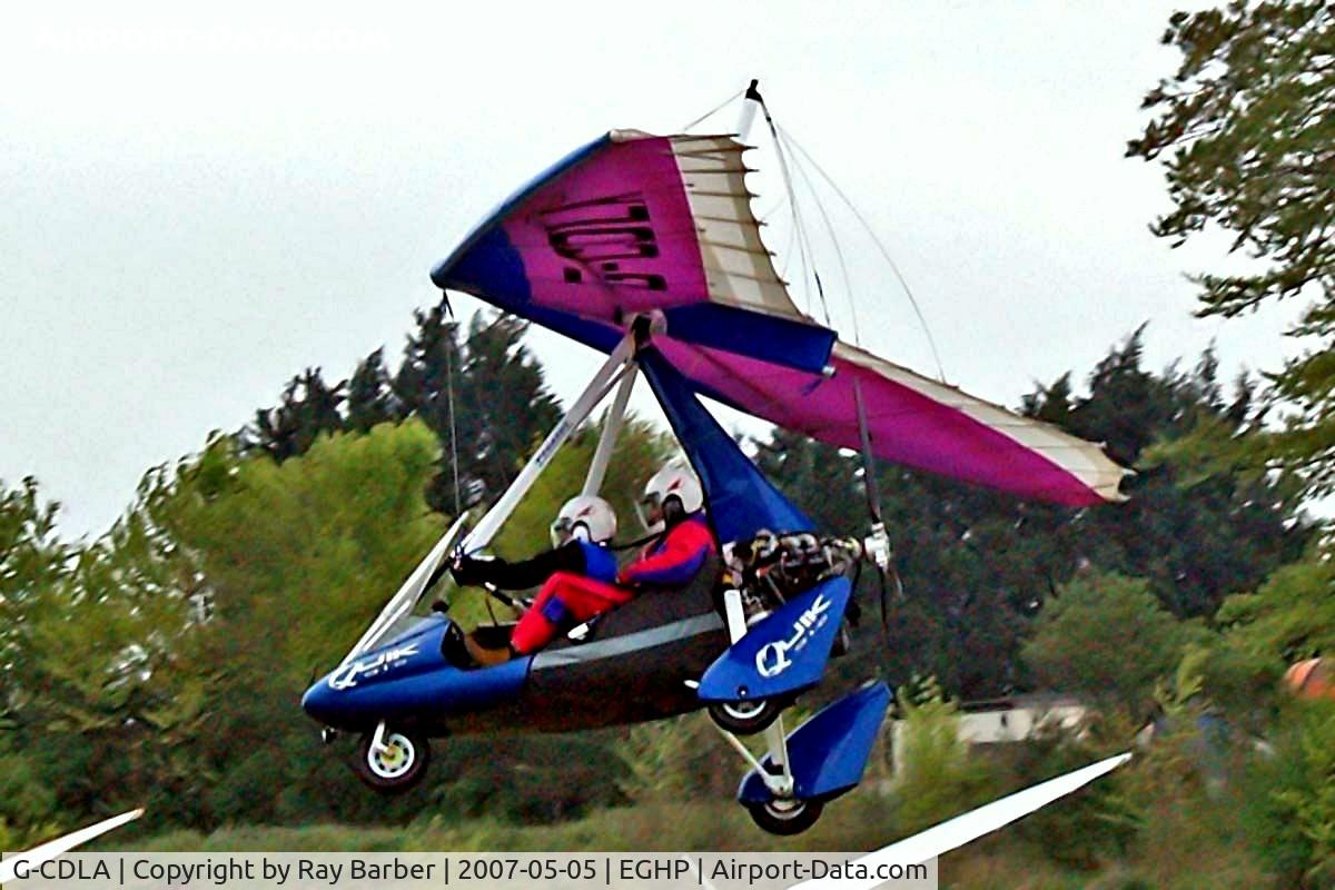 G-CDLA, 2005 Mainair PEGASUS QUIK C/N 8102, P & M Aviation Pegasus Quick [8102] Popham~G 05/05/2007