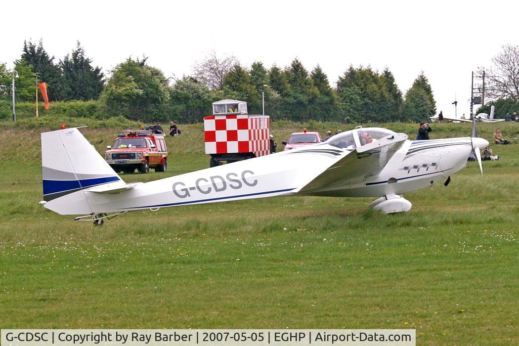 G-CDSC, 1999 Scheibe SF-25C Falke C/N 44643, Scheibe SF-25C Rotax-Falke [44643] Popham~G 05/05/2007