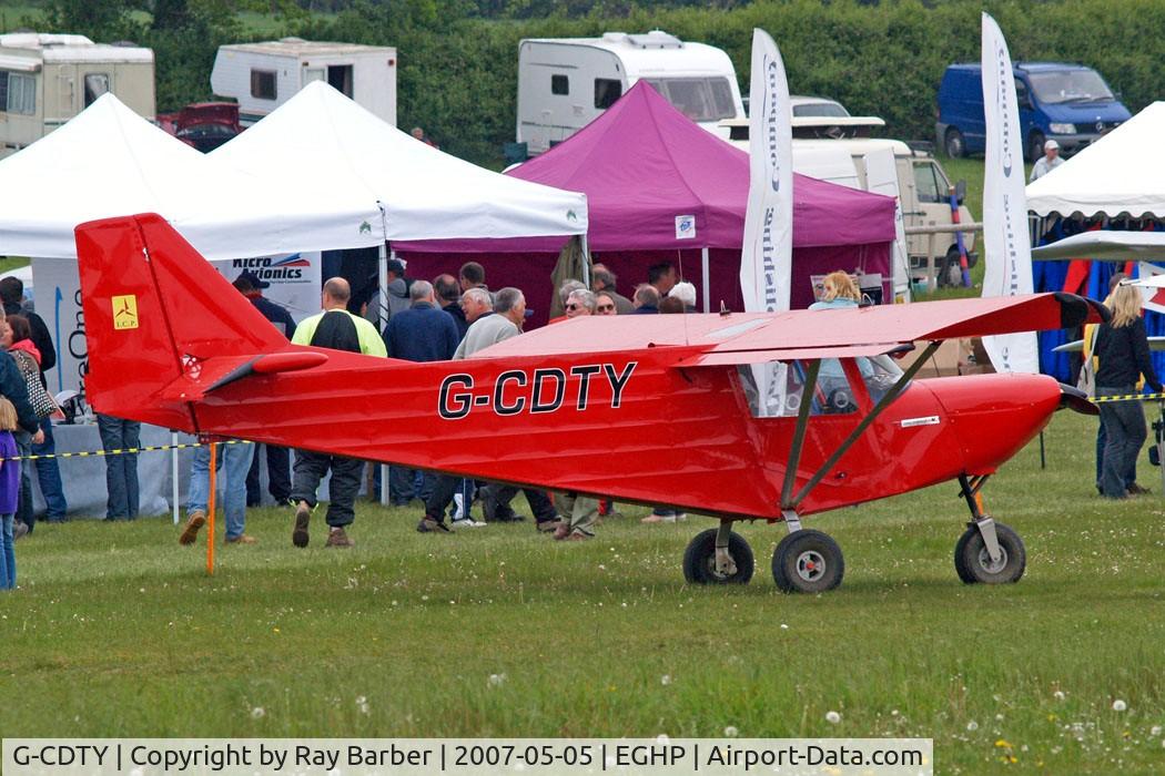 G-CDTY, 2006 ICP MXP-740 Savannah Jabiru (5) C/N BMAA/HB/467, I.C.P. MXP-740 Savannah [BMAA/HB/467] Popham~G 05/05/2007