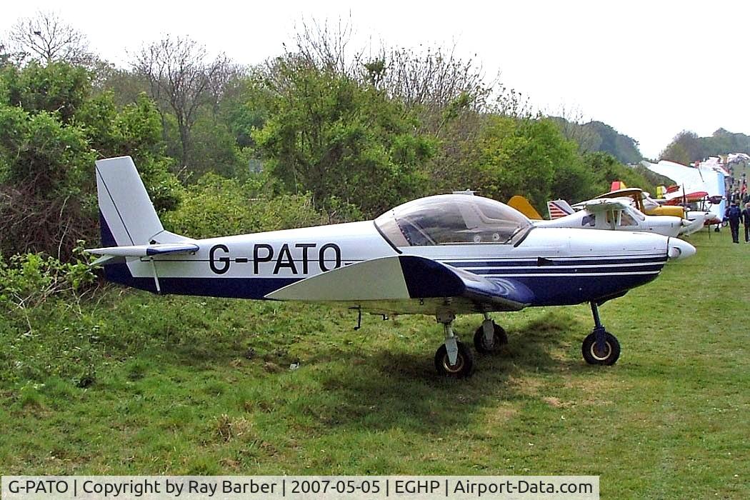 G-PATO, 2004 Zenair CH-601UL Zodiac C/N PFA 162A-14328, Zenair CH.601UL Zodiac [PFA 162A-14328] Popham~G 05/05/2007