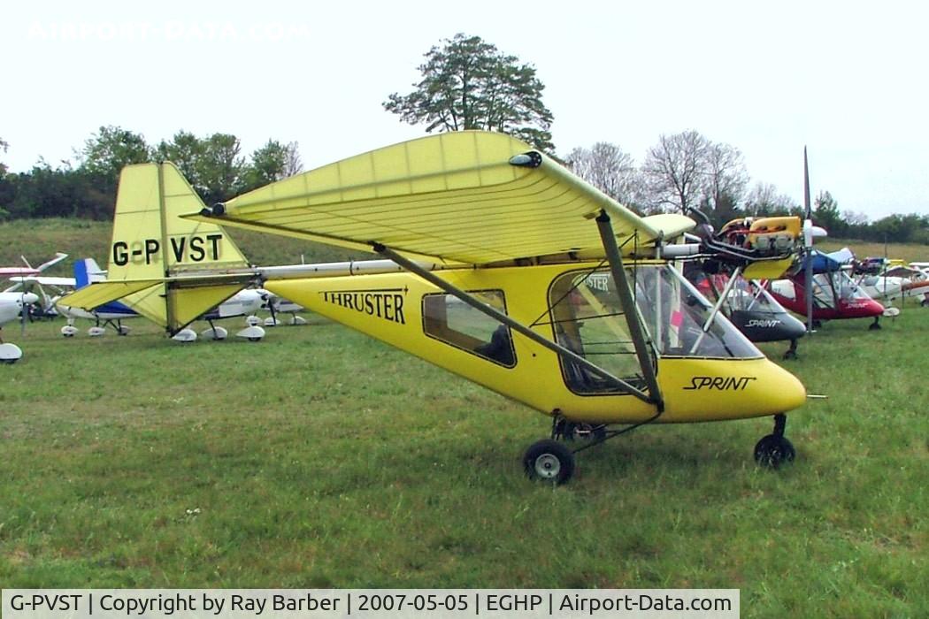 G-PVST, 2002 Thruster T600N 450 C/N 0122-T600N-074, Thruster Sprint T600N 450 [0122-T600N-074] Popham~G 05/05/2007