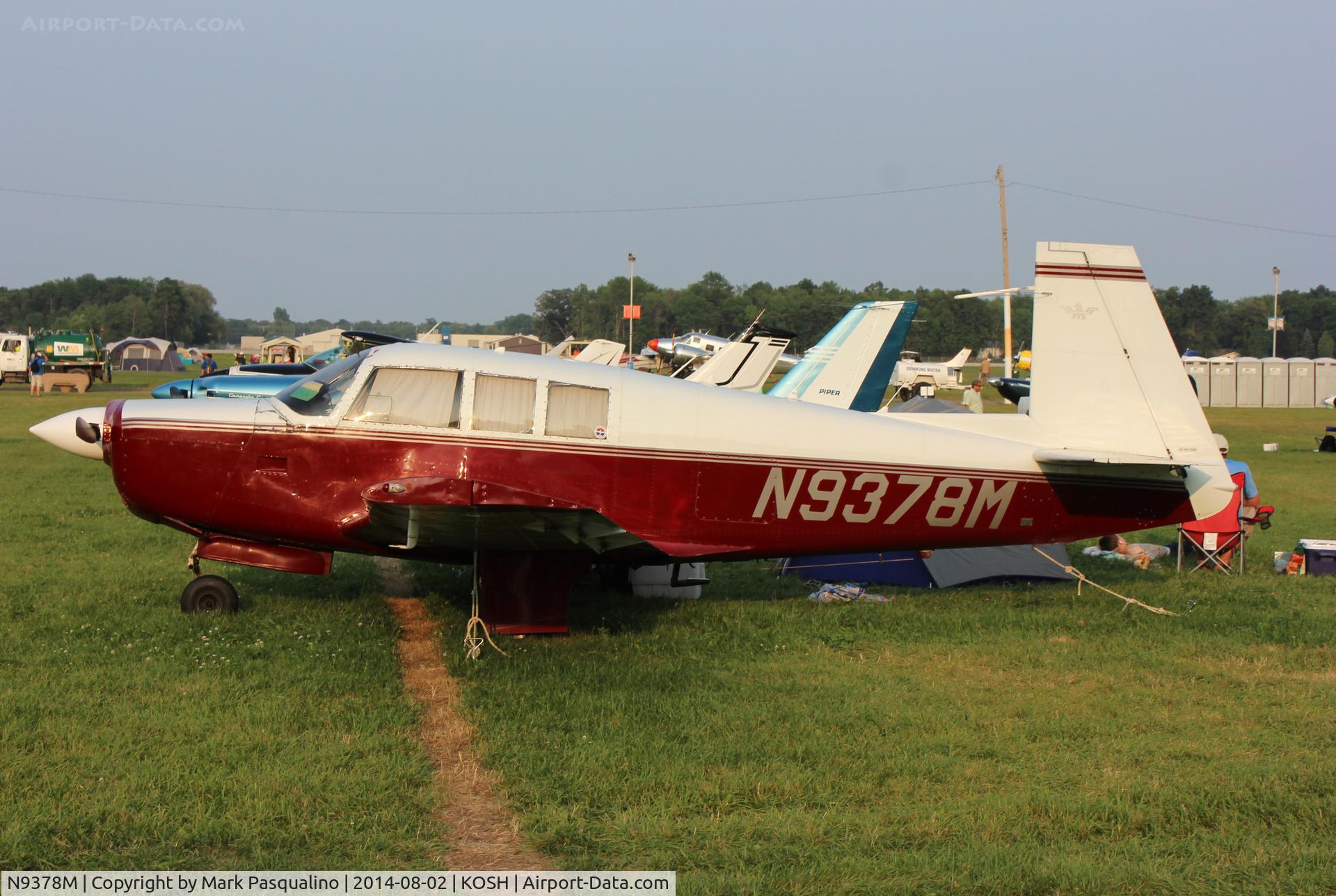 N9378M, 1966 Mooney M20F Executive C/N 670002, Mooney M20F