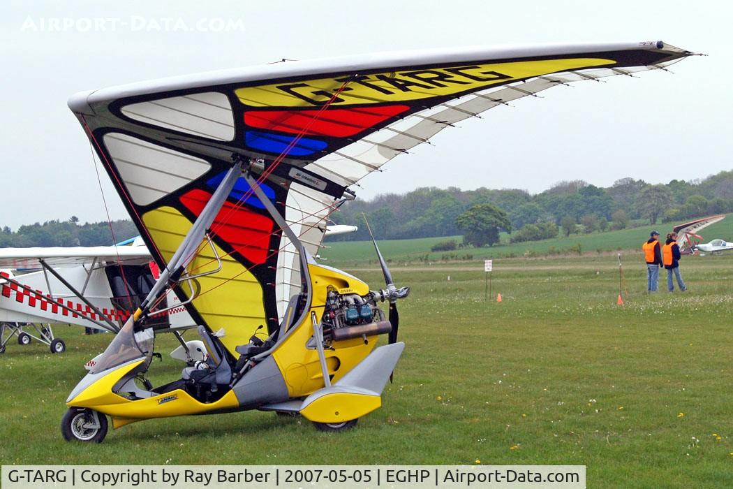 G-TARG, 2006 Air Creation Tanarg 912S(2) / iXess 15 C/N BMAA/HB/501, Air Creation Tanarg 912S/iXess 15 [BMAA/HB/501] Popham~G 05/05/2007