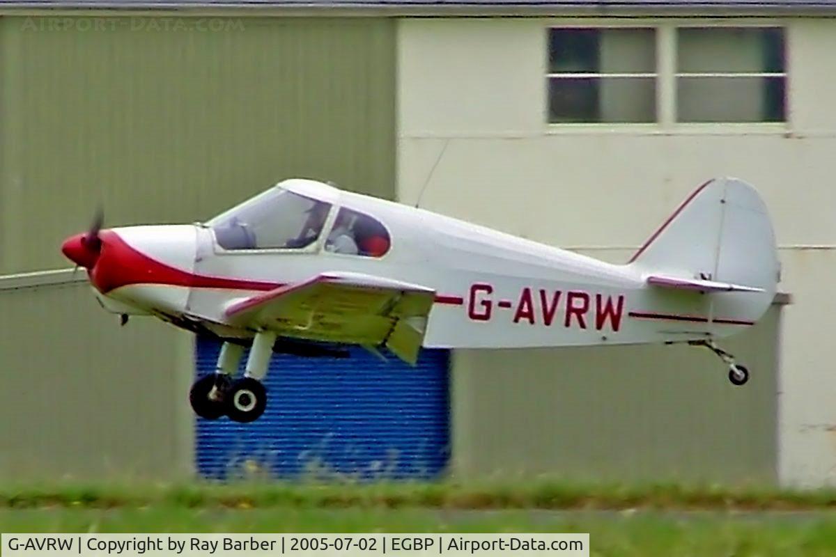 G-AVRW, 1968 Gardan GY-20 Minicab C/N PFA 1800, Gardan GY-20 Minicab [PFA 1800] Kemble~G 02/07/2005