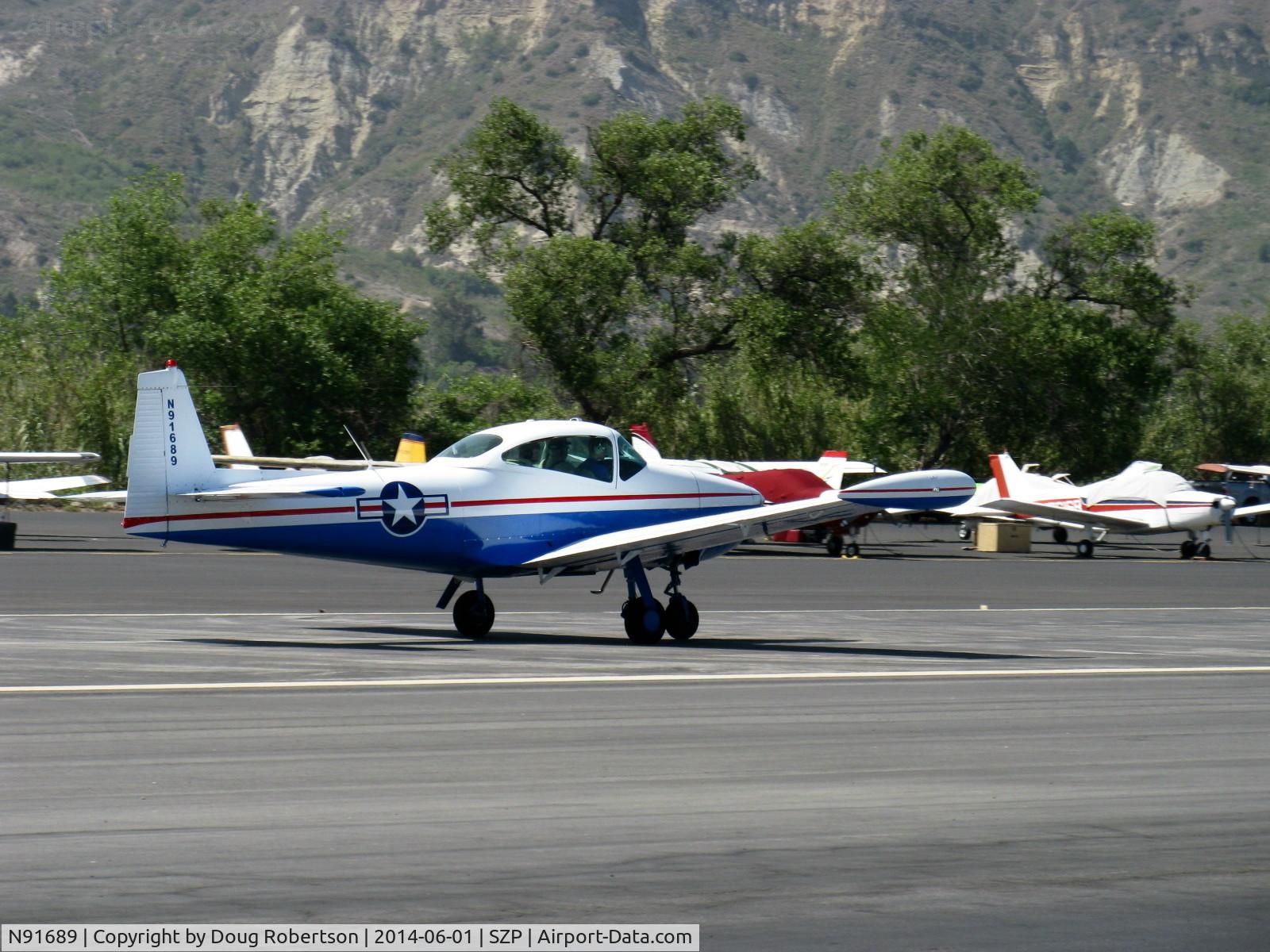 N91689, 1946 North American Navion (NA-145) C/N NAV-4-431, 1946 North American NAVION, Continental E225 upgrade, Young Eagles flight, takeoff roll Rwy 22