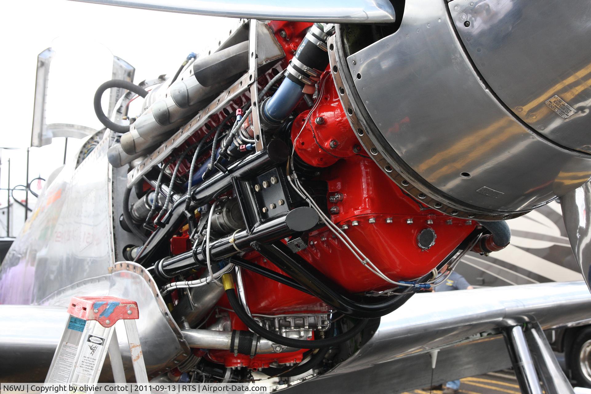N6WJ, North American P-51 XR C/N 44-88, Reno 2011