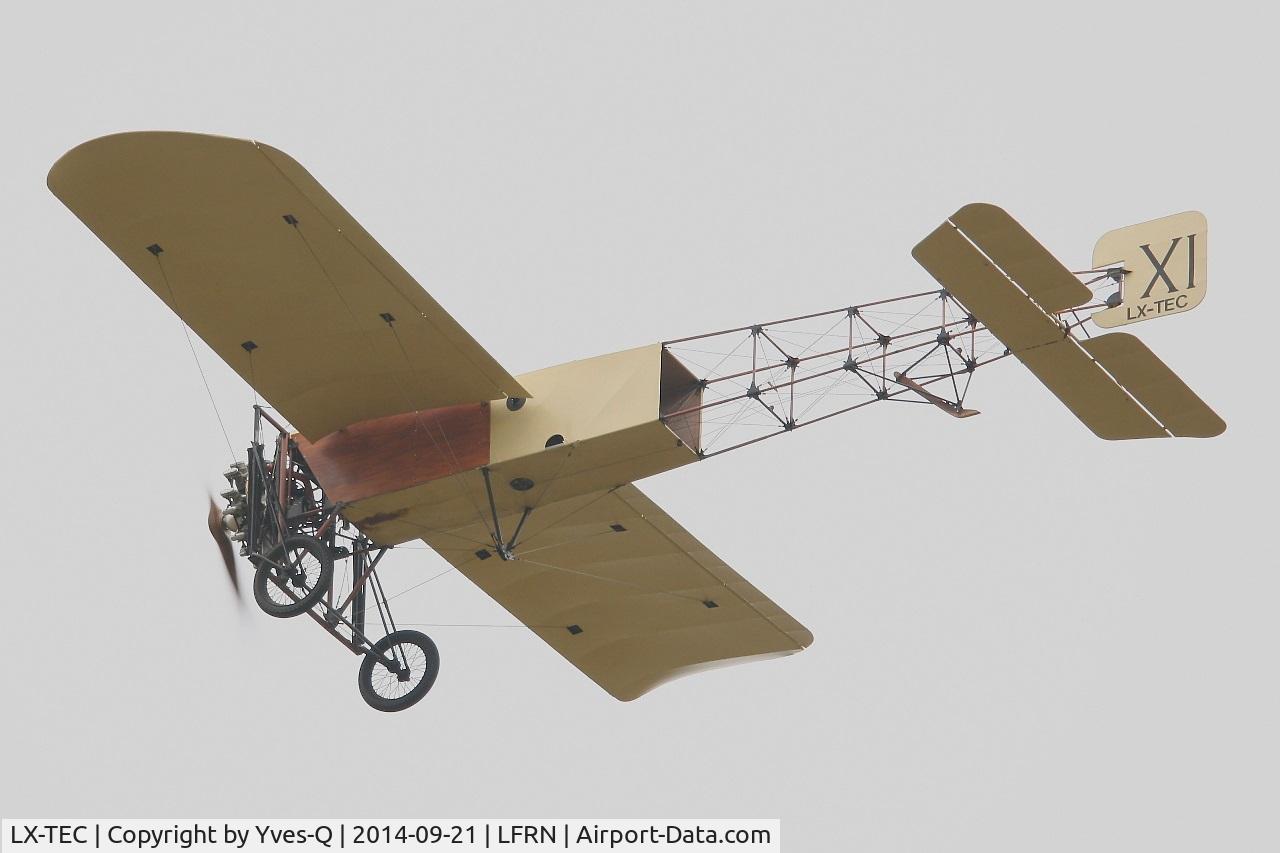 LX-TEC, Bleriot XI Replica C/N unknow, Bleriot XI Replica, On display, Rennes-St Jacques airport (LFRN-RNS) Air show 2014