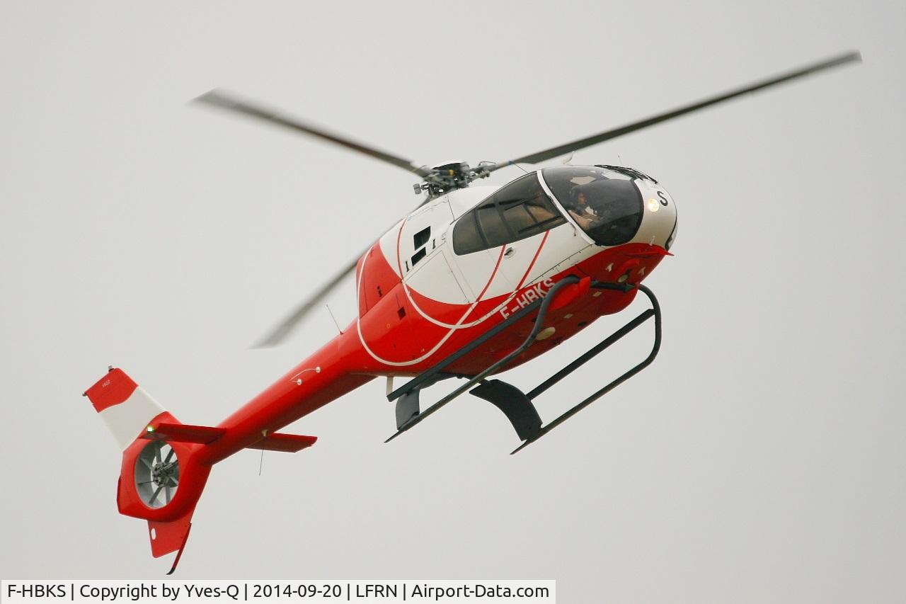 F-HBKS, 2009 Eurocopter EC-120B Colibri NHE C/N 1622, Eurocopter EC-120B Calliopé, On display, Rennes-St Jacques airport (LFRN-RNS) Air show 2014