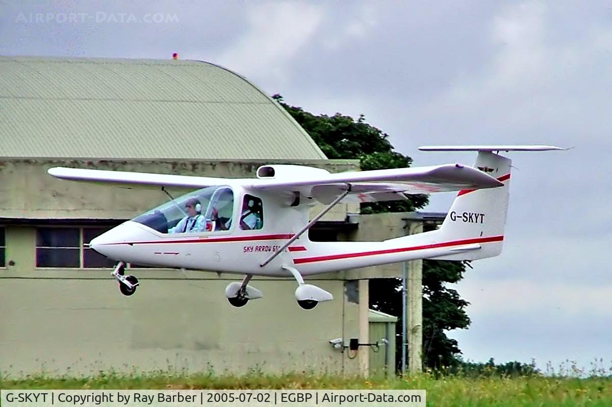 G-SKYT, 1997 Iniziative Industriali Italiane Sky Arrow 650TC III C/N C004, I.I.I. Sky Arrow 650TC [C004] Kemble~G 02/07/2005
