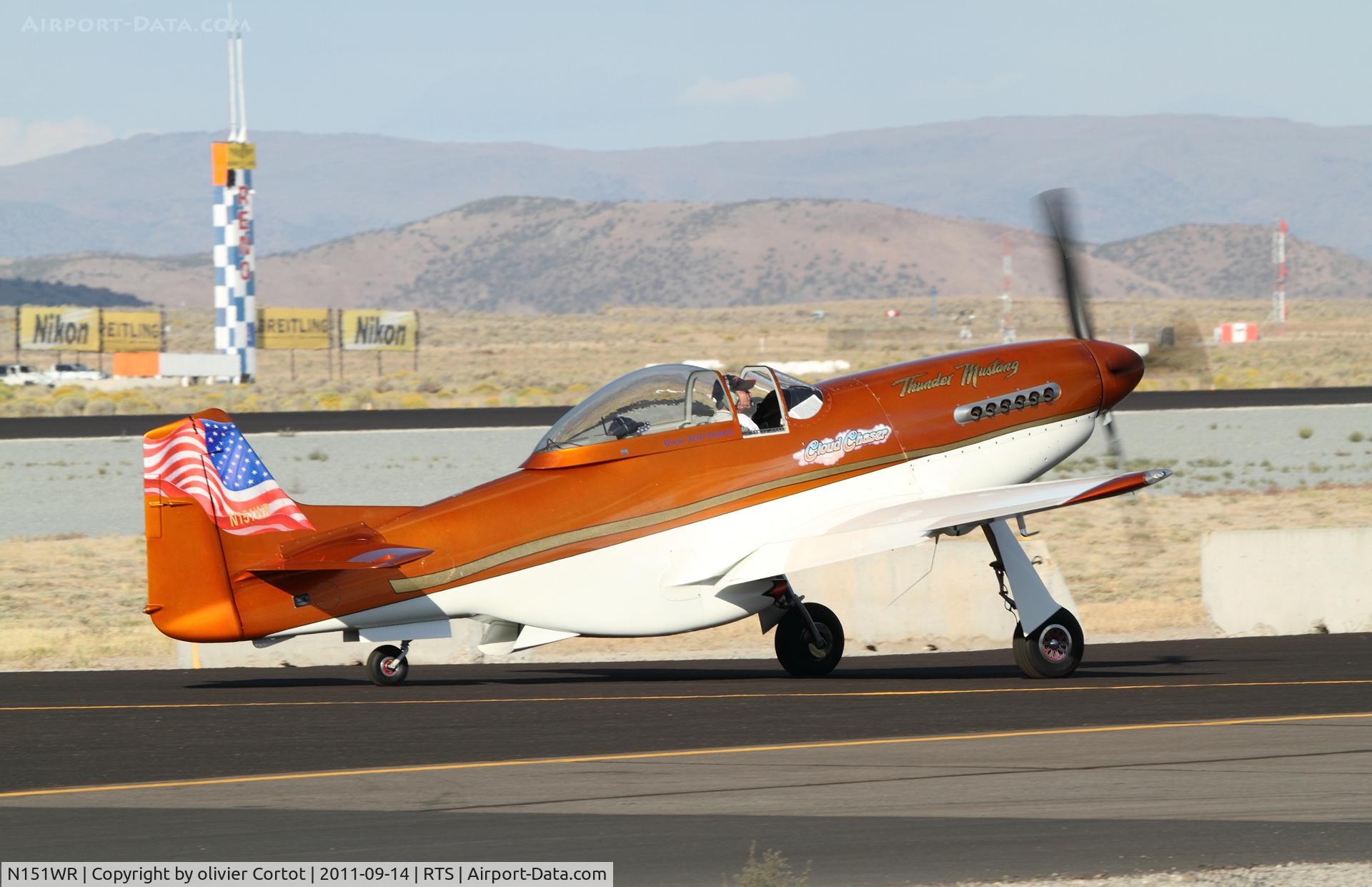 N151WR, 2001 Papa 51 Thunder Mustang C/N 24, Reno 2011
