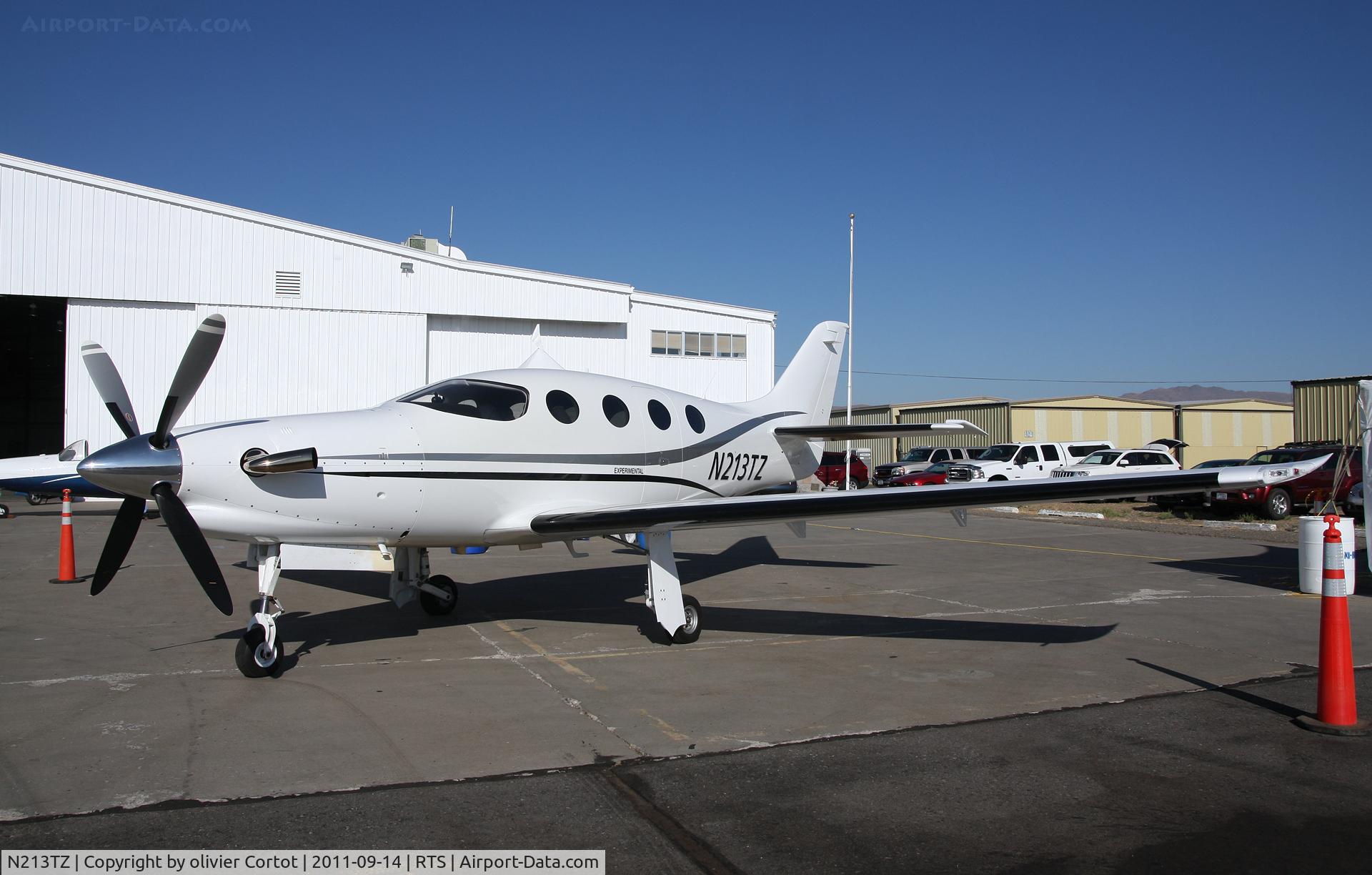 N213TZ, AIR Epic LT C/N 036, on display during the 2011 Reno air races