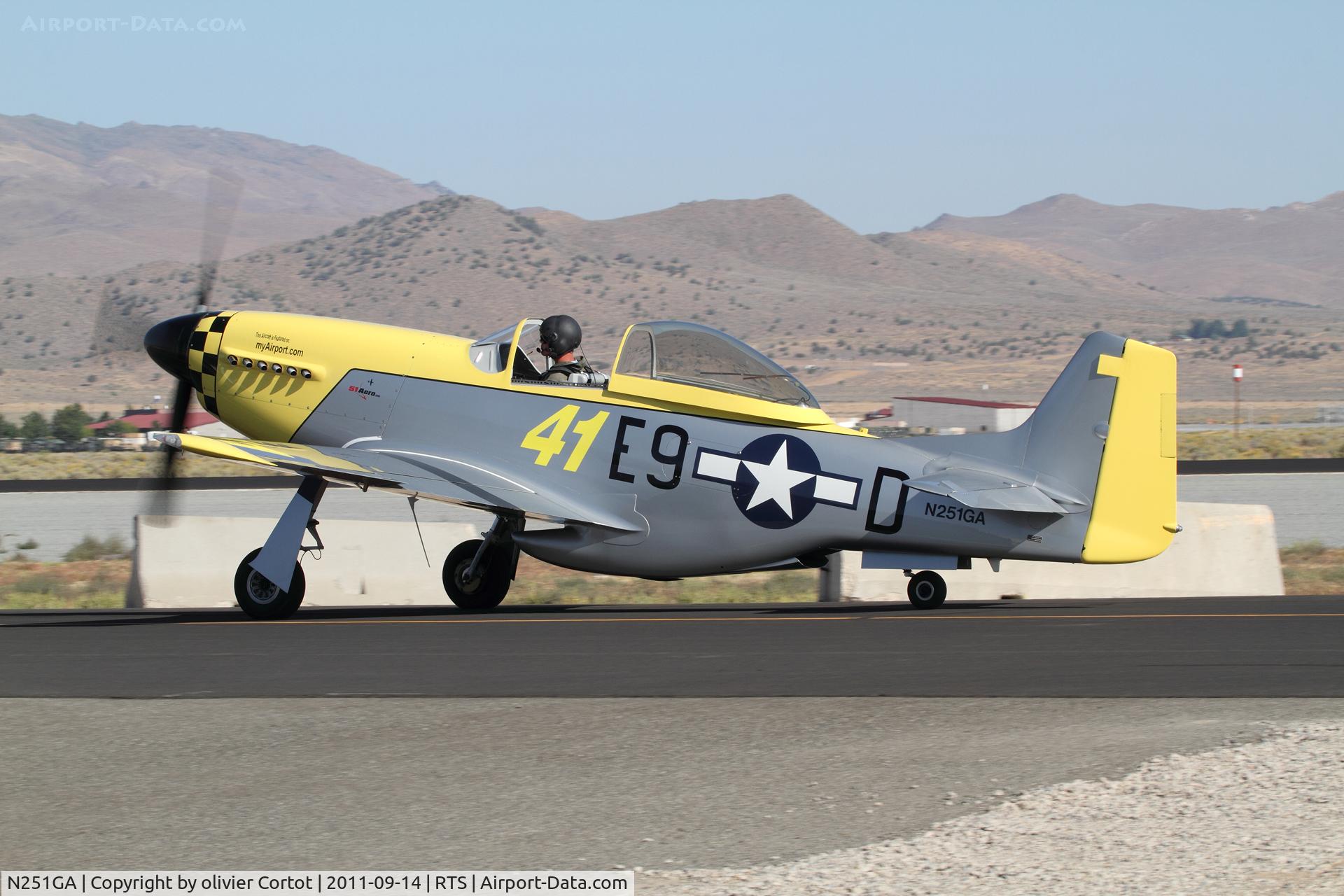 N251GA, 2007 Papa 51 Thunder Mustang C/N AITM016, Reno 2011