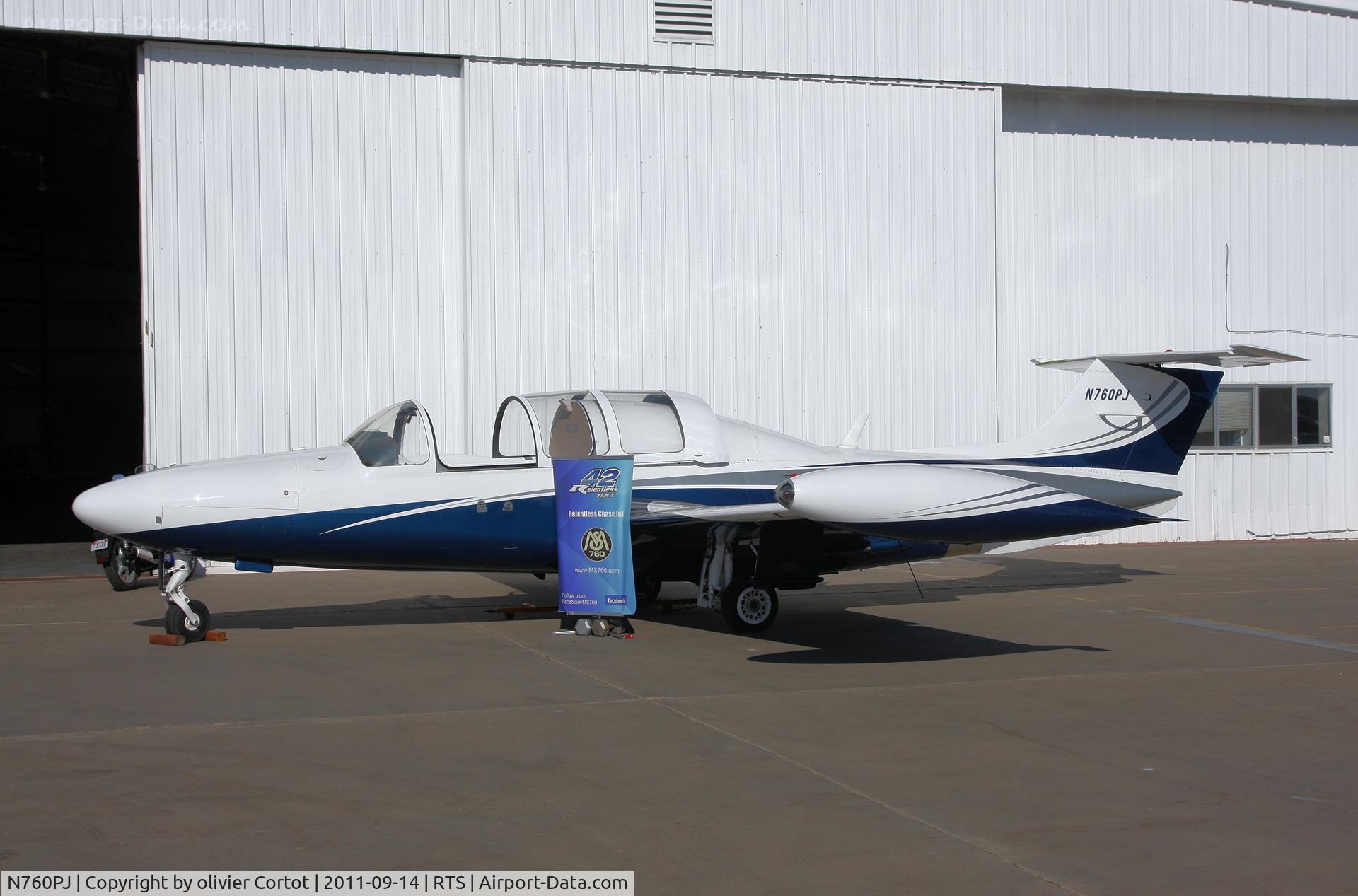 N760PJ, 1959 Morane-Saulnier MS.760B Paris II C/N 27, profil view