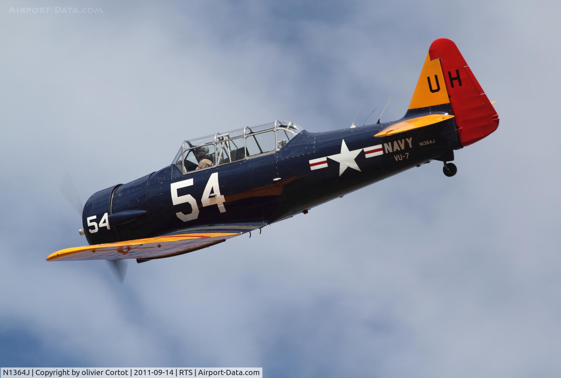 N1364J, 1951 North American T-6G Texan C/N 188-71, Reno 2011