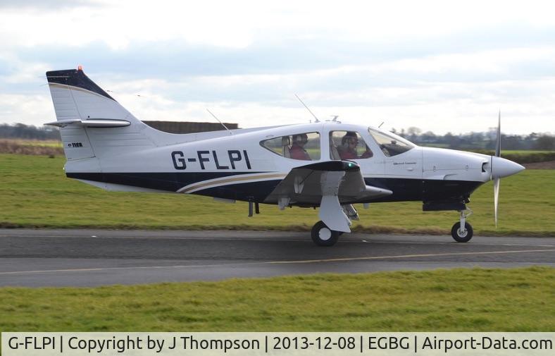 G-FLPI, 1974 Rockwell International 112 Commander C/N 205, G-FLPI at base airport, Leicester Airport UK