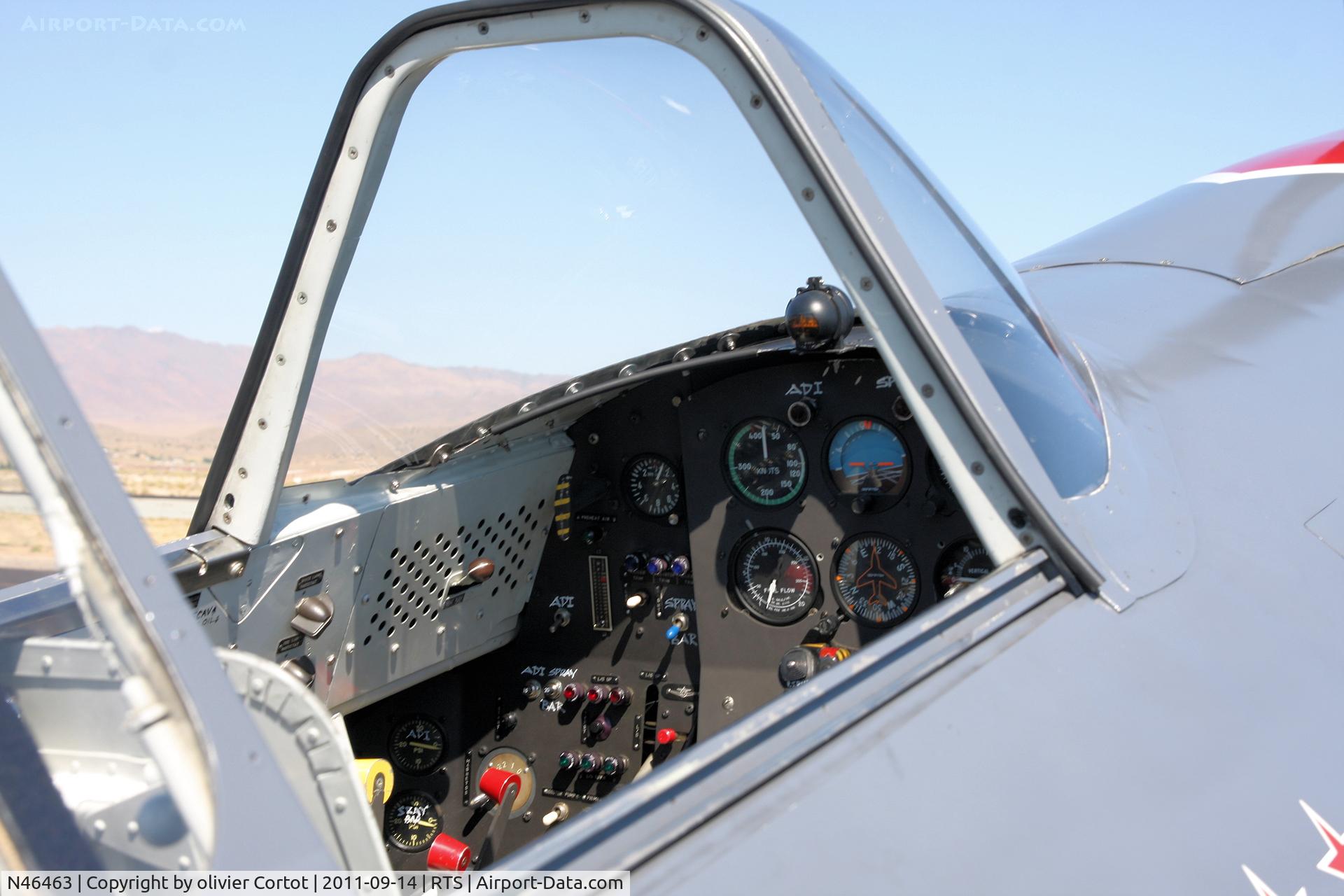 N46463, 2005 Yakovlev (Avione) Yak-3U/R-2000 C/N 001-3/2005, view on the cockpit