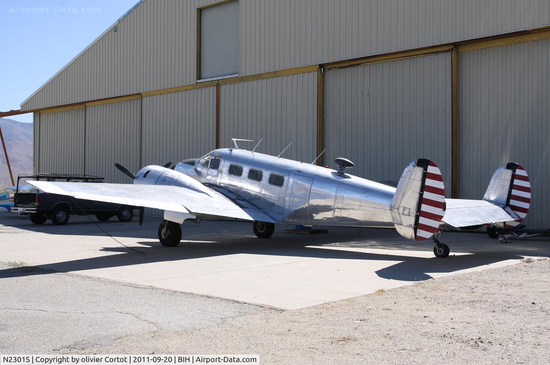 N2301S, 1951 Beech C-45H Expeditor C/N AF-251, Bishop airport in 2011